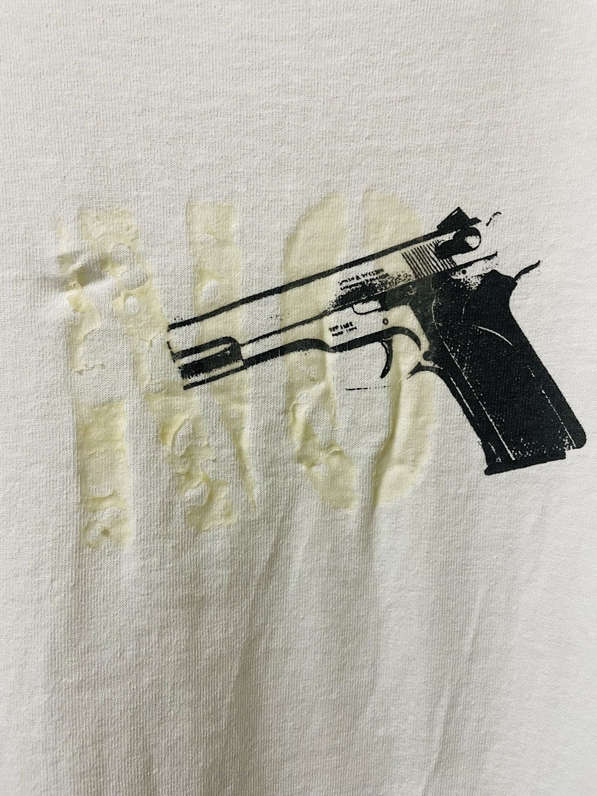 Vintage VTG NO MORE GUN SHIRTS Size US L / EU 52-54 / 3 - 4 Thumbnail