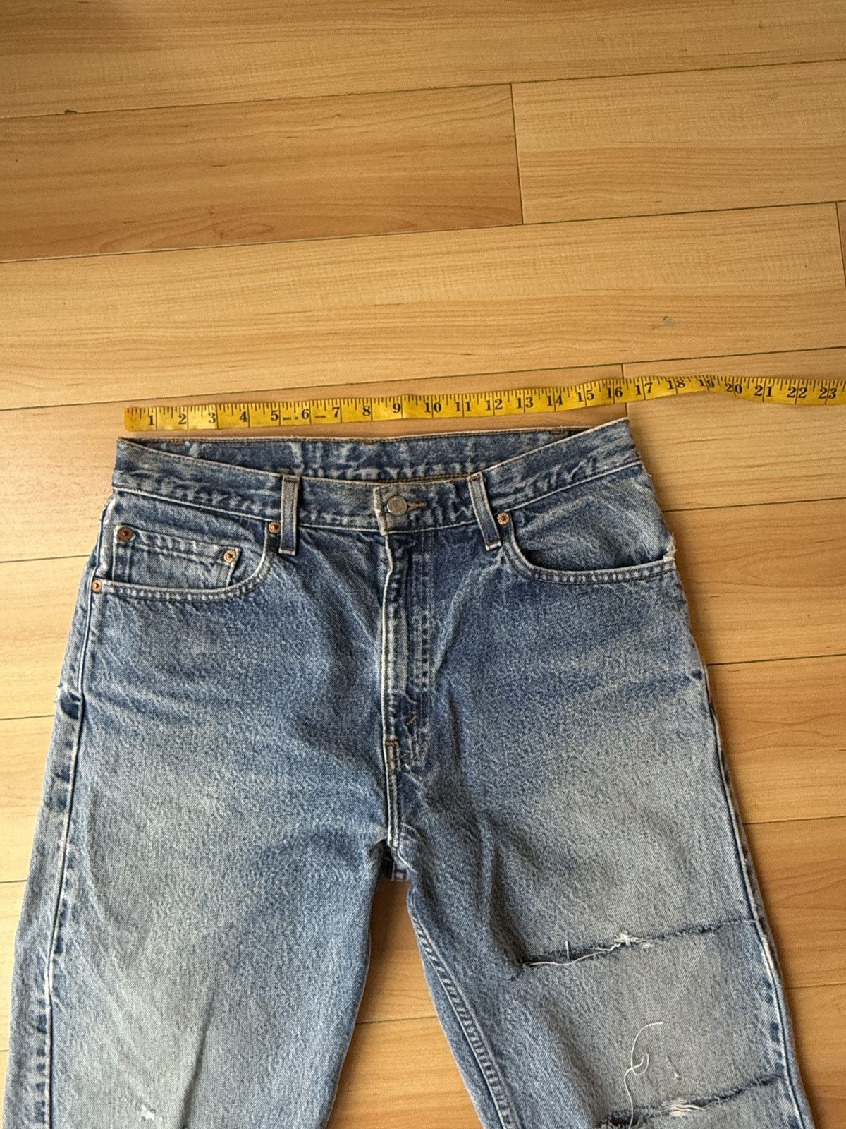 Levi's × Levi's Vintage Clothing × Vintage Vintage custom distressed levis Size US 34 / EU 50 - 5 Thumbnail