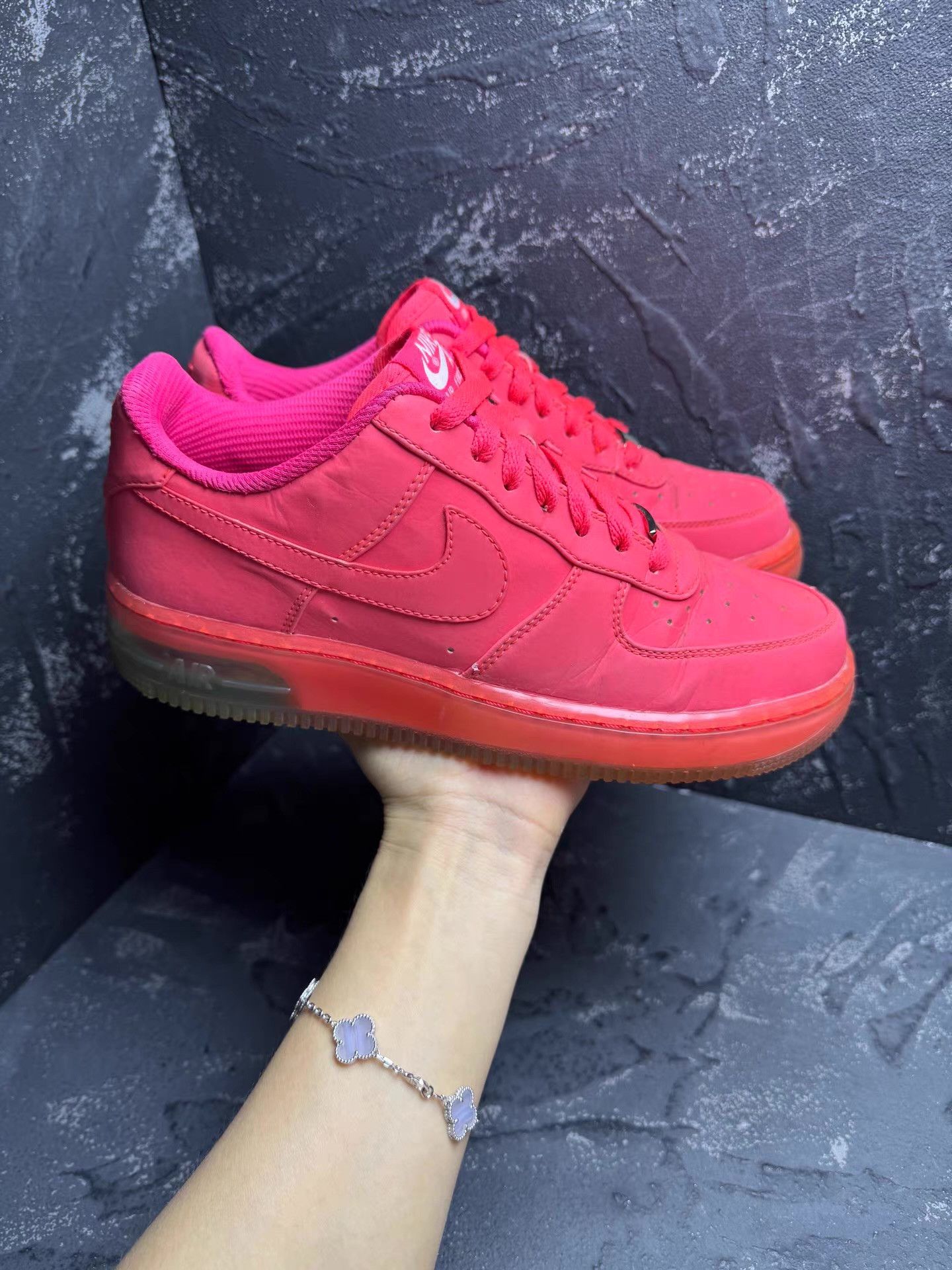 Nike Nike Air Force 1 Candy Pink By You Q19 Size US 6.5 / EU 39-40 - 3 Thumbnail