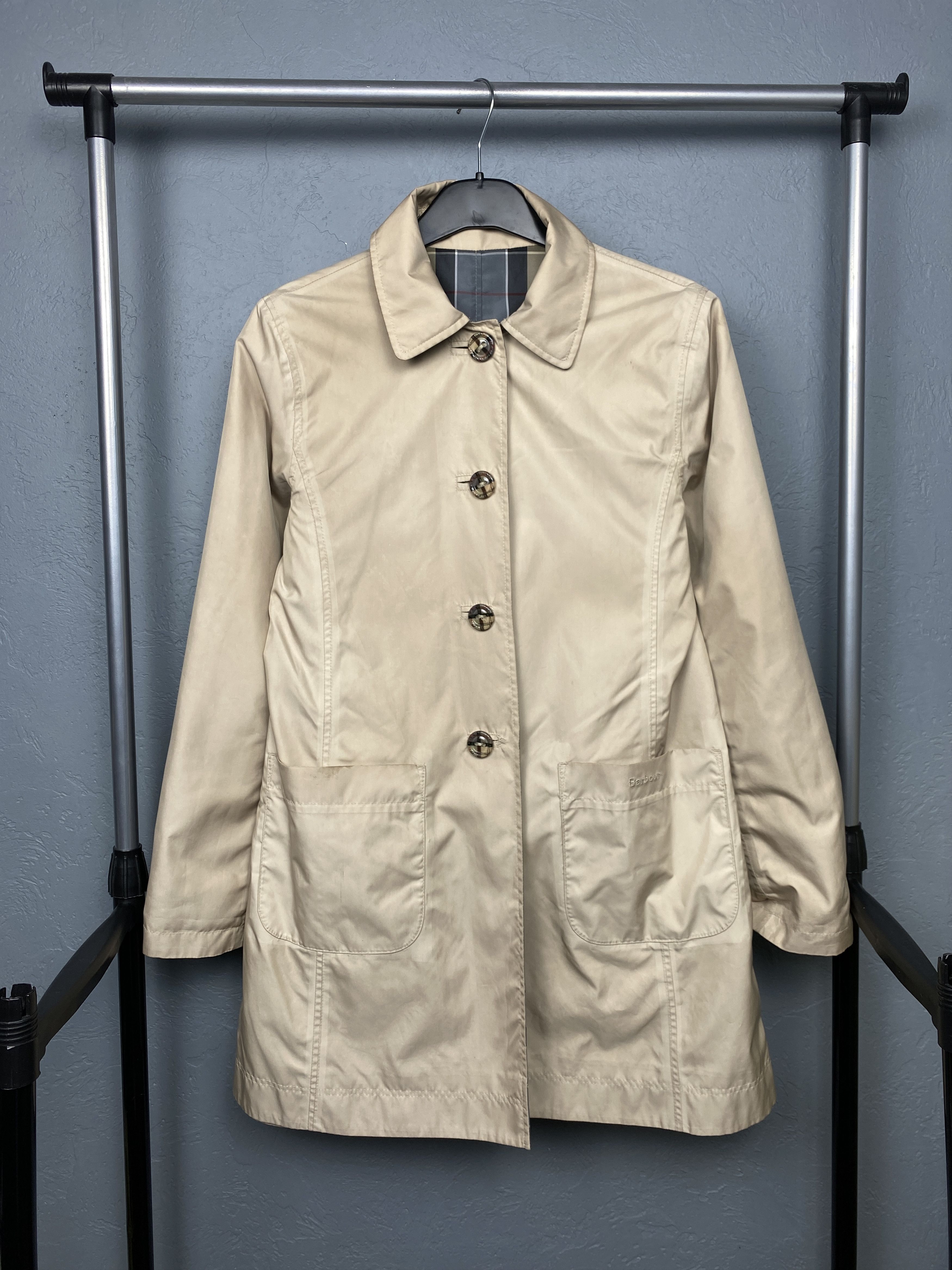 Barbour Barbour Tartan Womens Reversible Derby Mac Jacket Trench Size M / US 6-8 / IT 42-44 - 5 Thumbnail
