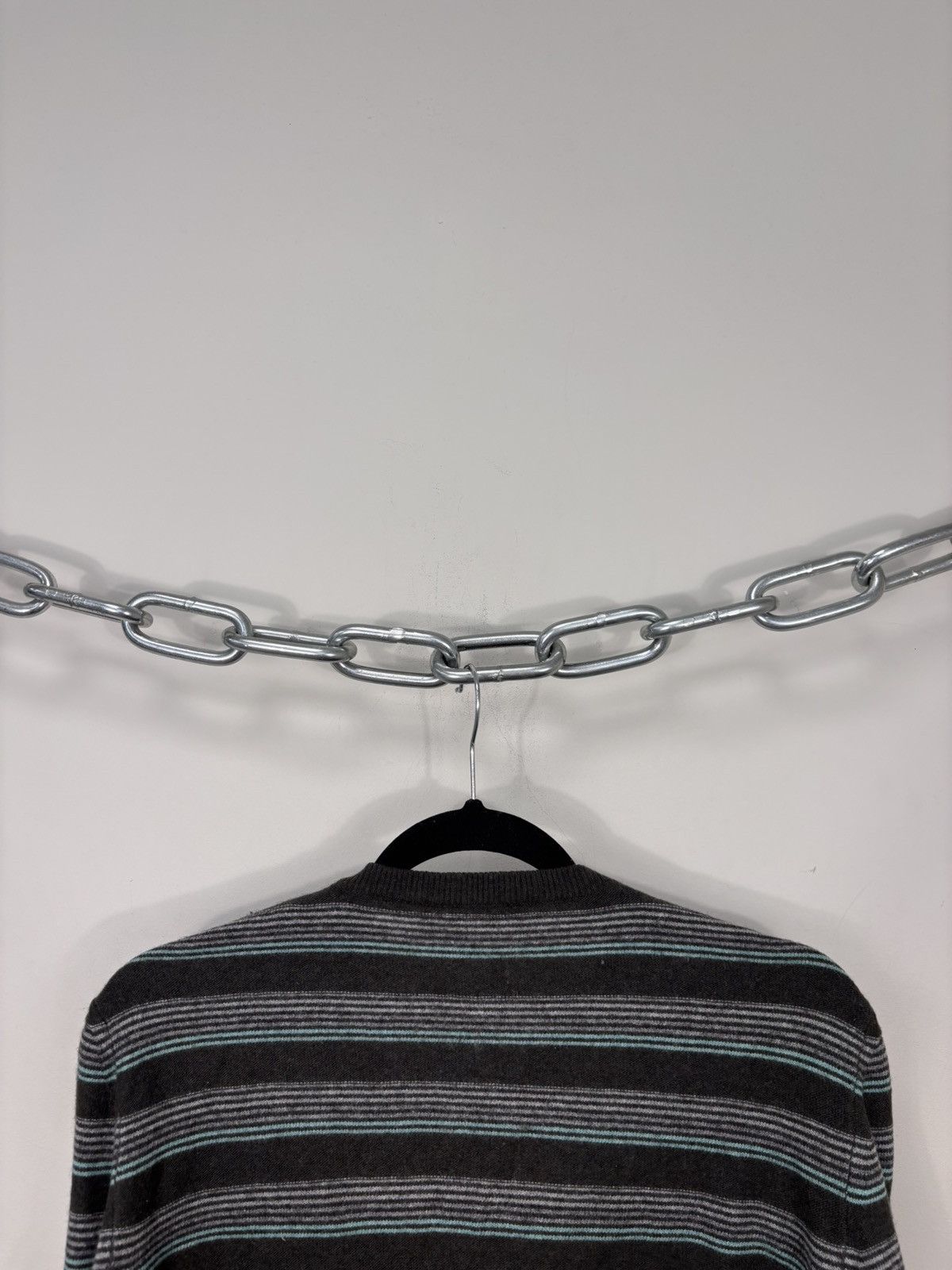 Love Moschino Love Moschino Women’s Multicolor Striped Wool Blend Sweater Size L / US 10 / IT 46 - 13 Thumbnail
