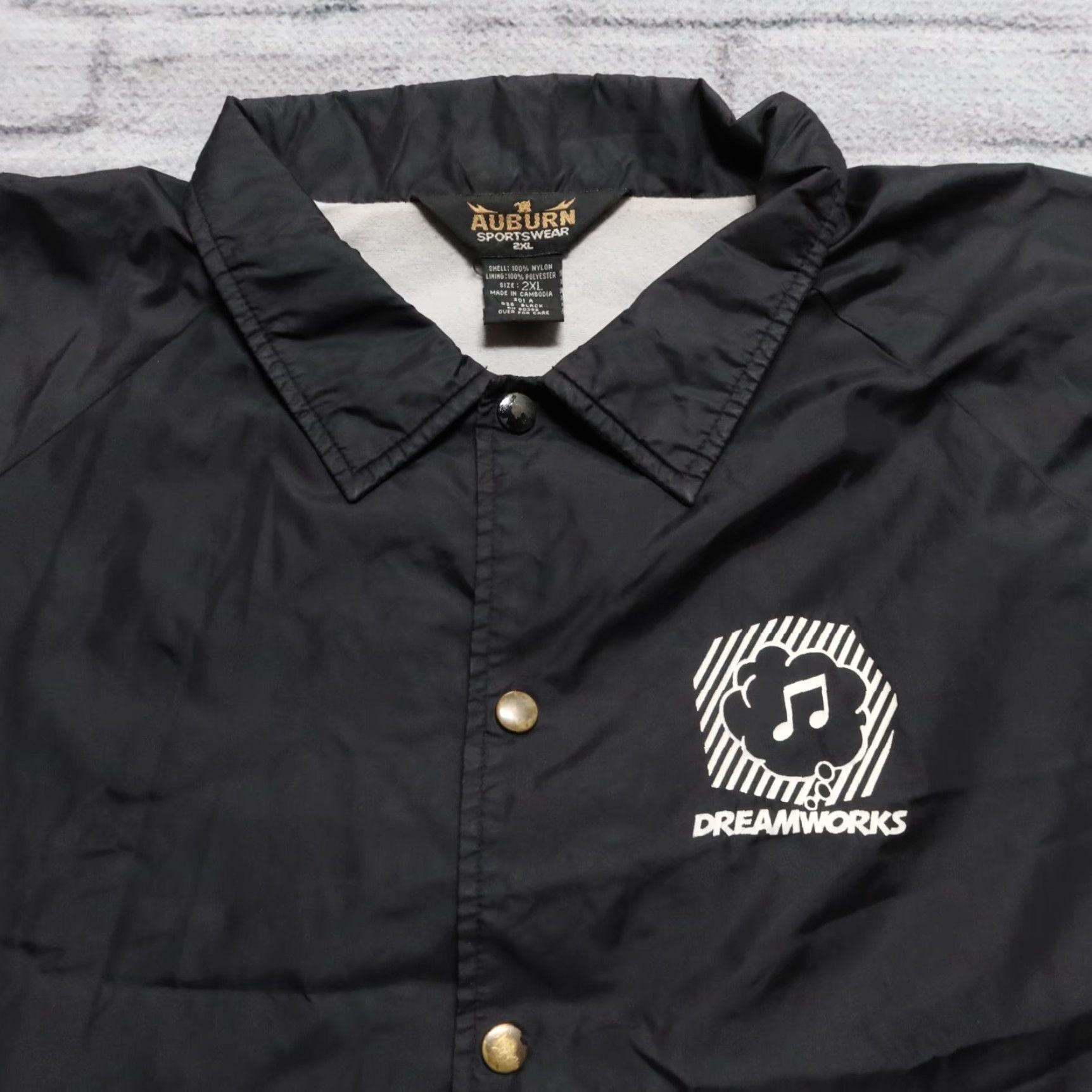 Vintage Vintage Def Squad Coaches Jacket Men 2XL Black Nylon Jacket Size US XXL / EU 58 / 5 - 4 Thumbnail