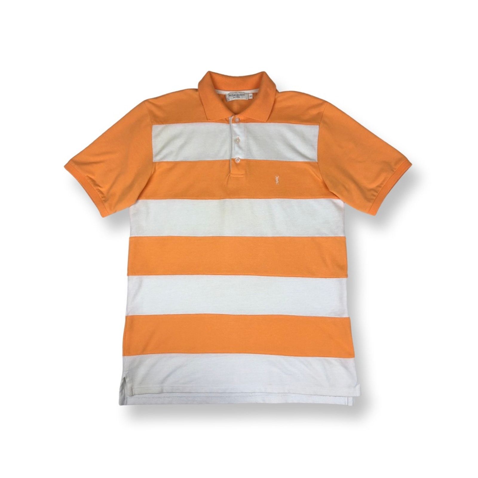 Yves Saint Laurent Yves Saint Laurent Polo YSL Striped Size US M / EU 48-50 / 2 - 8 Thumbnail