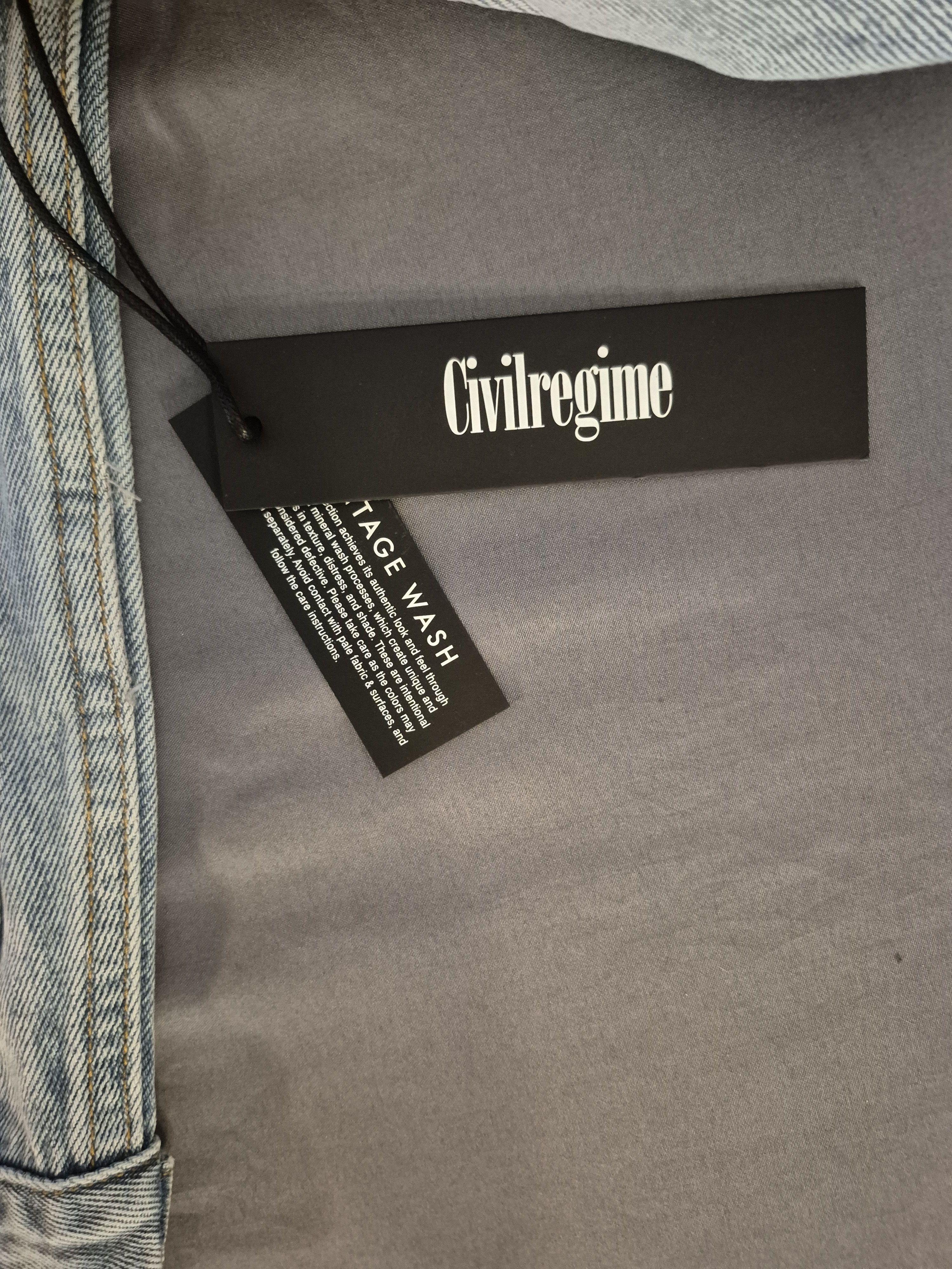 Civil Regime Civil Regime Denim Jacket Size Medium Brand New Size US M / EU 48-50 / 2 - 3 Thumbnail