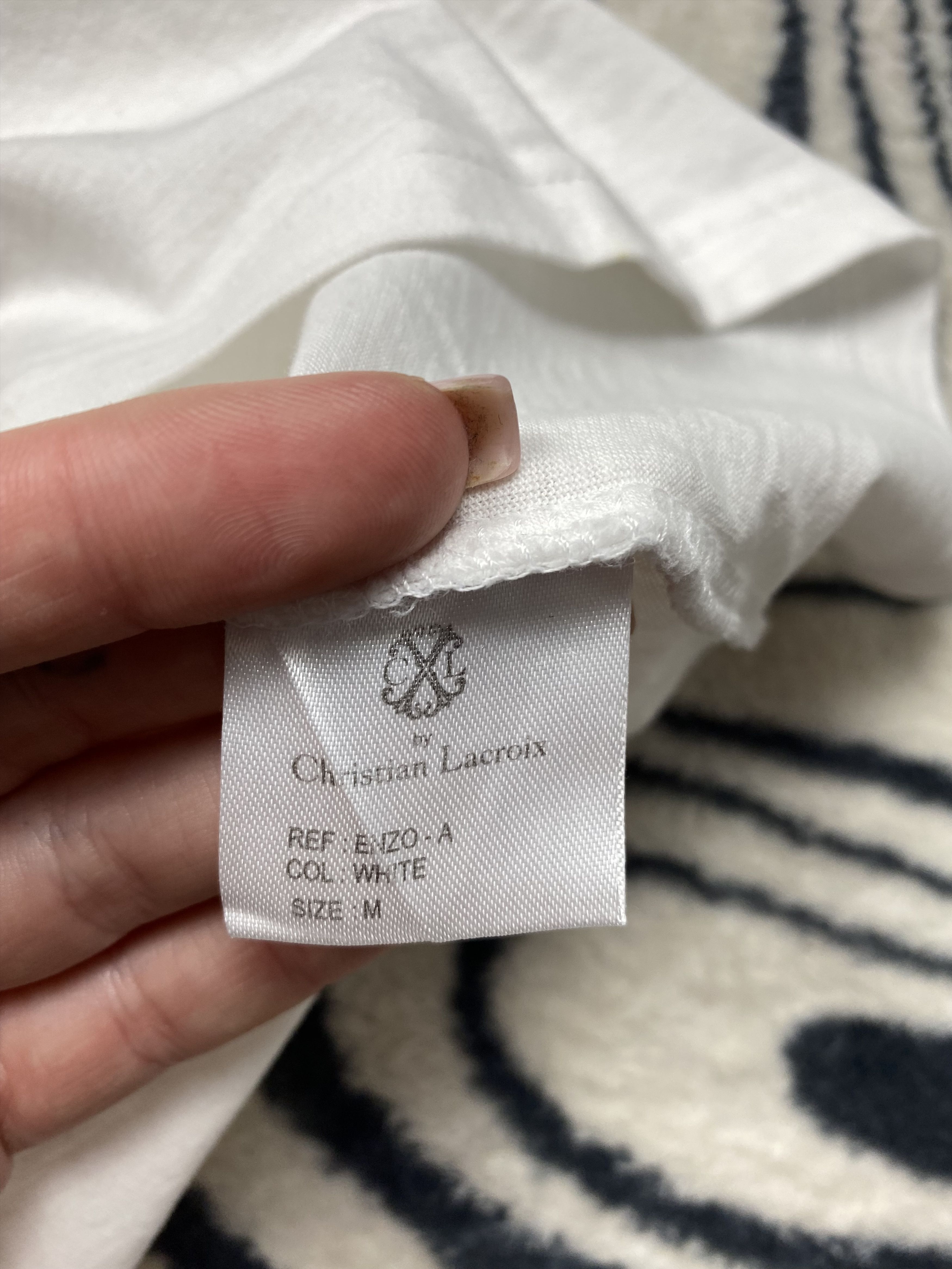 Christian Lacroix Christian Lacroix Mens T-Shirt Tee Size US M / EU 48-50 / 2 - 5 Thumbnail