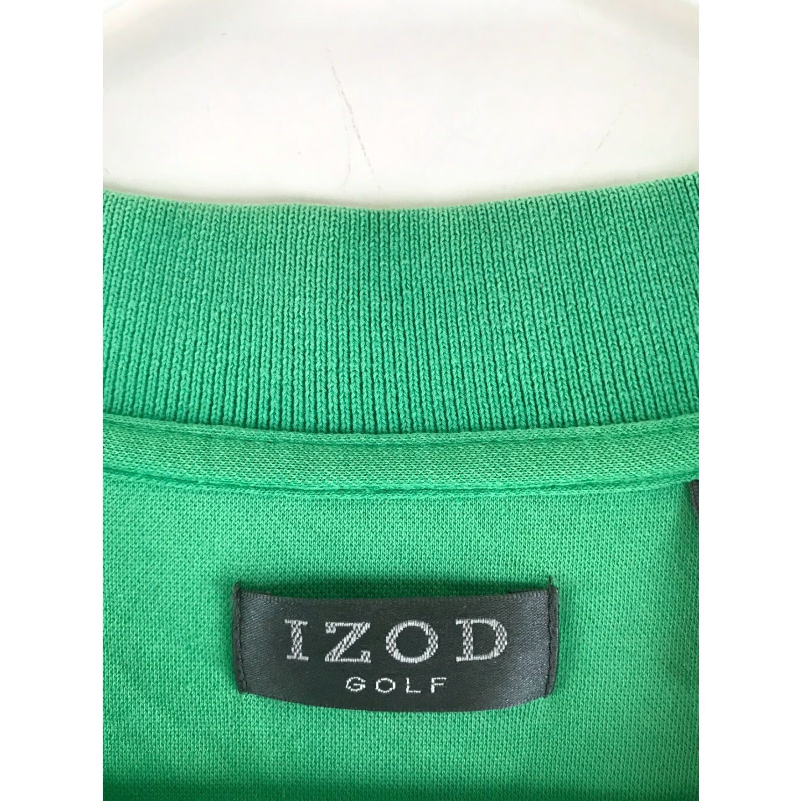 Izod IZOD Polo Shirt Men XL Golf Solid Green Short Sleeve 1/4 Button Collar Size US XL / EU 56 / 4 - 6 Thumbnail