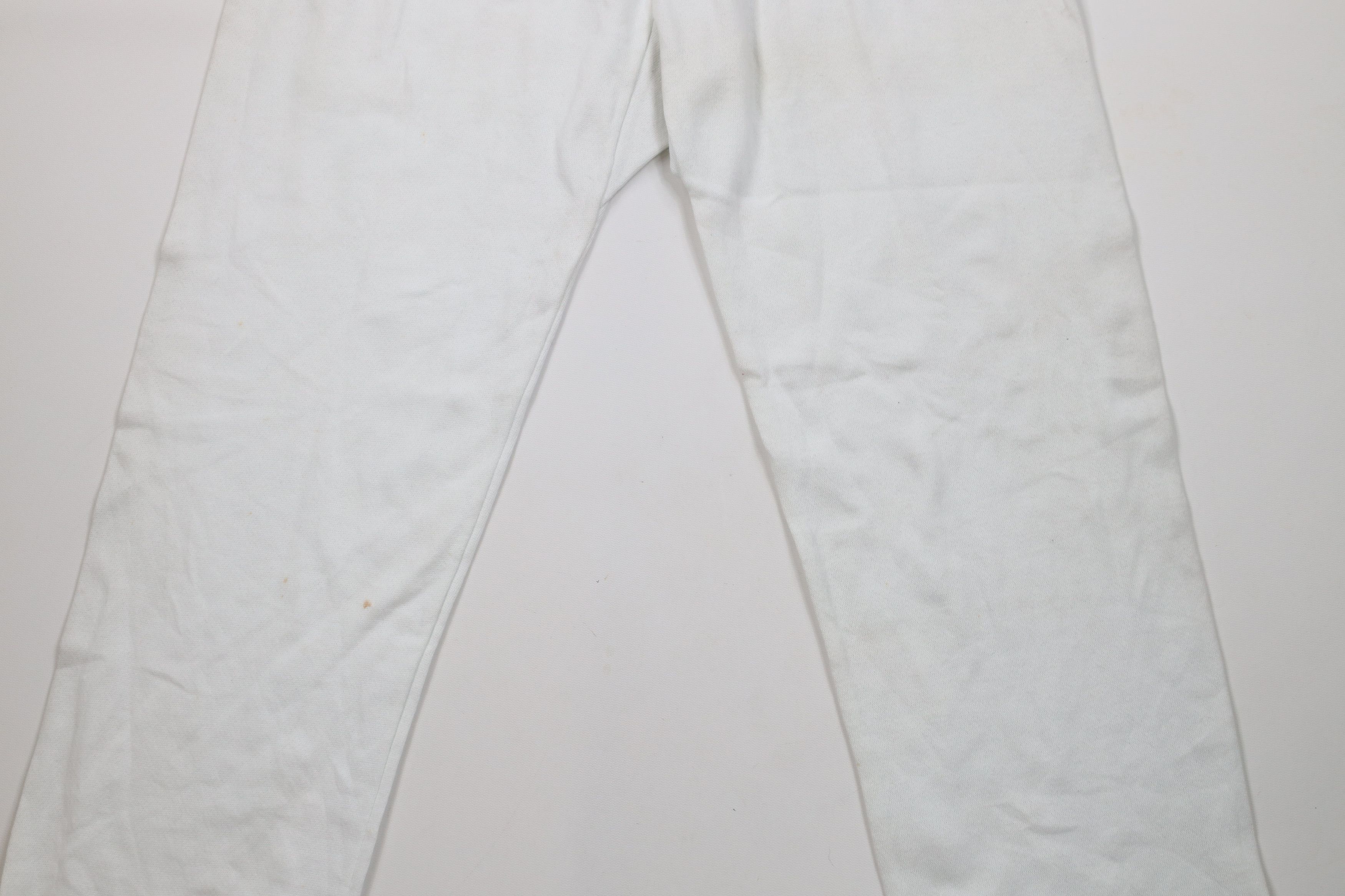 Vintage Vintage 90s Streetwear Sweatpants Joggers Pants White USA Size US 36 / EU 52 - 3 Thumbnail