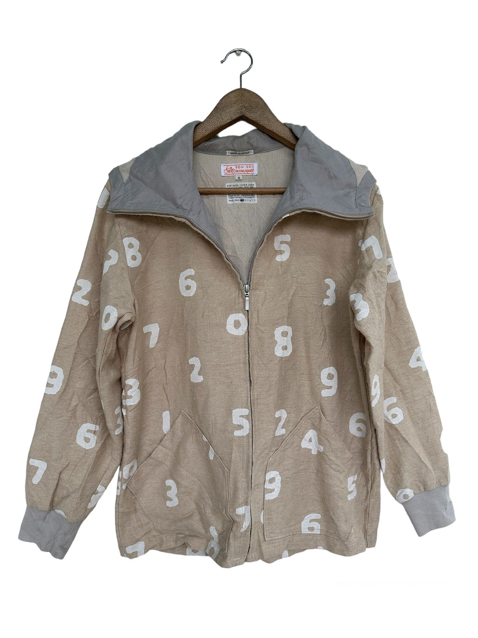 Issey Miyake Japanese Brand Digit Sou Sou X Le Coq Sportif Hoodie Jacket Size US S / EU 44-46 / 1 - 4 Thumbnail