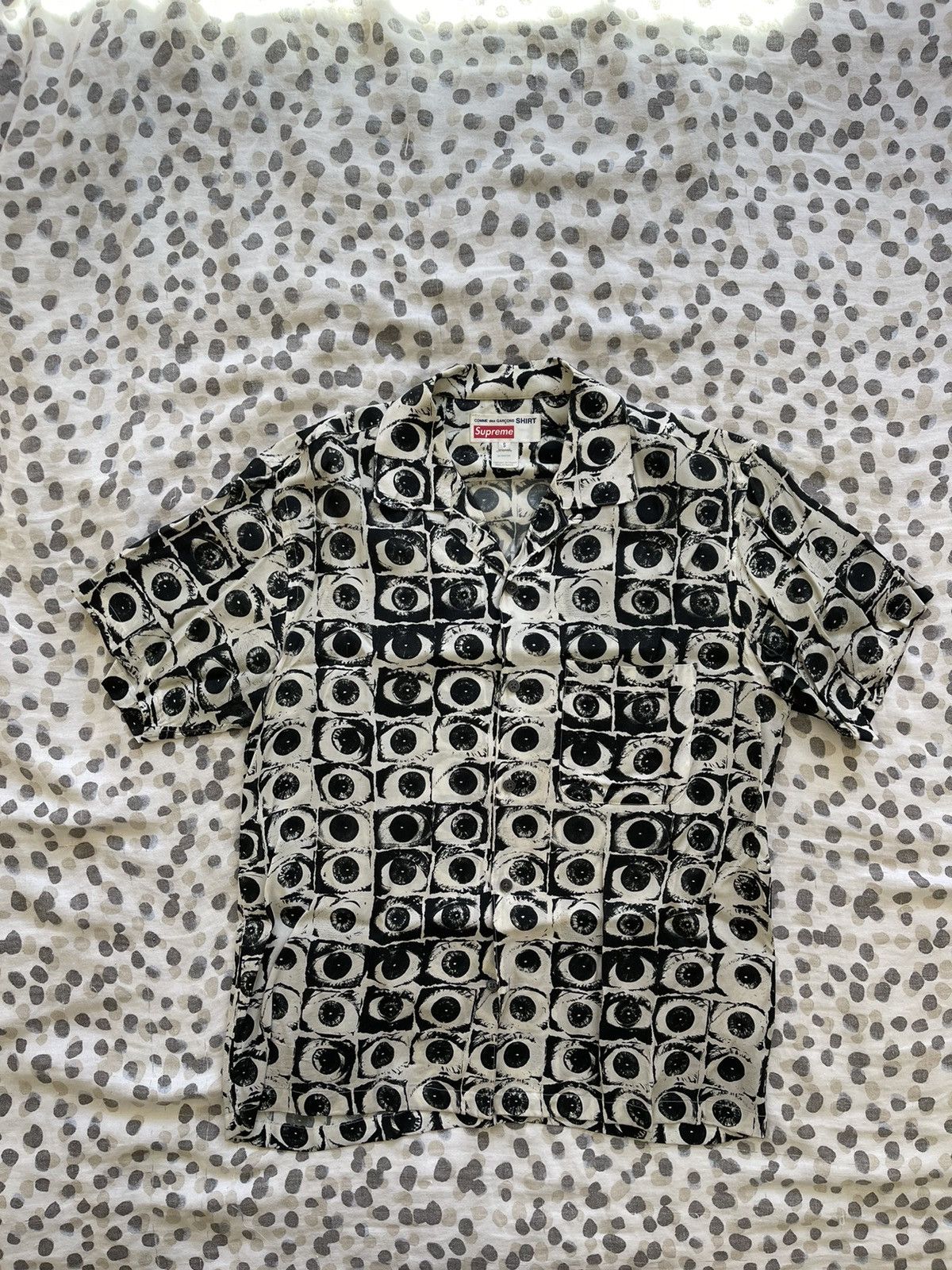 Supreme cdg eyes shirt online