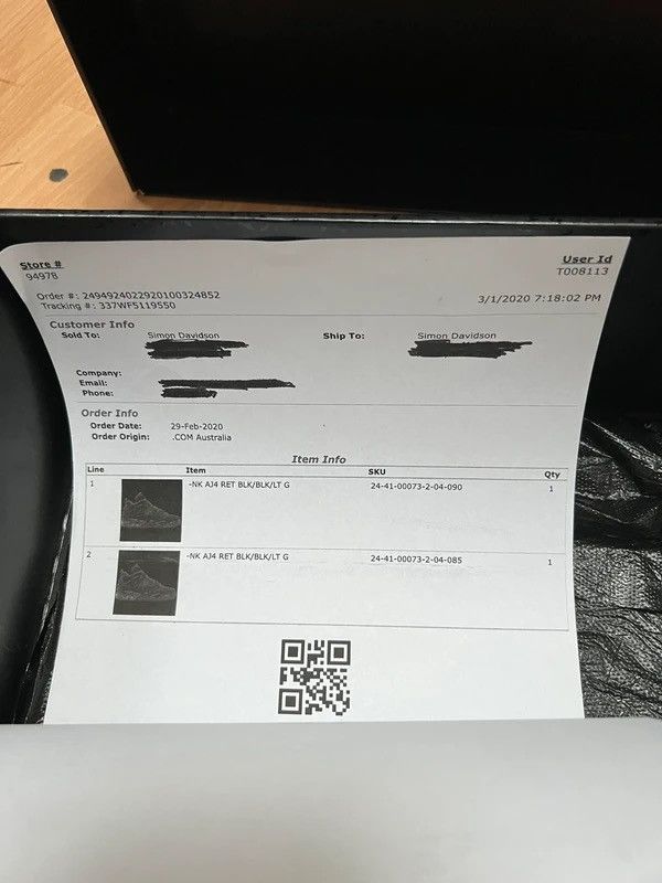 Jordan Brand Jordan 4 black cat 2020 Size US 9 / EU 42 - 14 Thumbnail