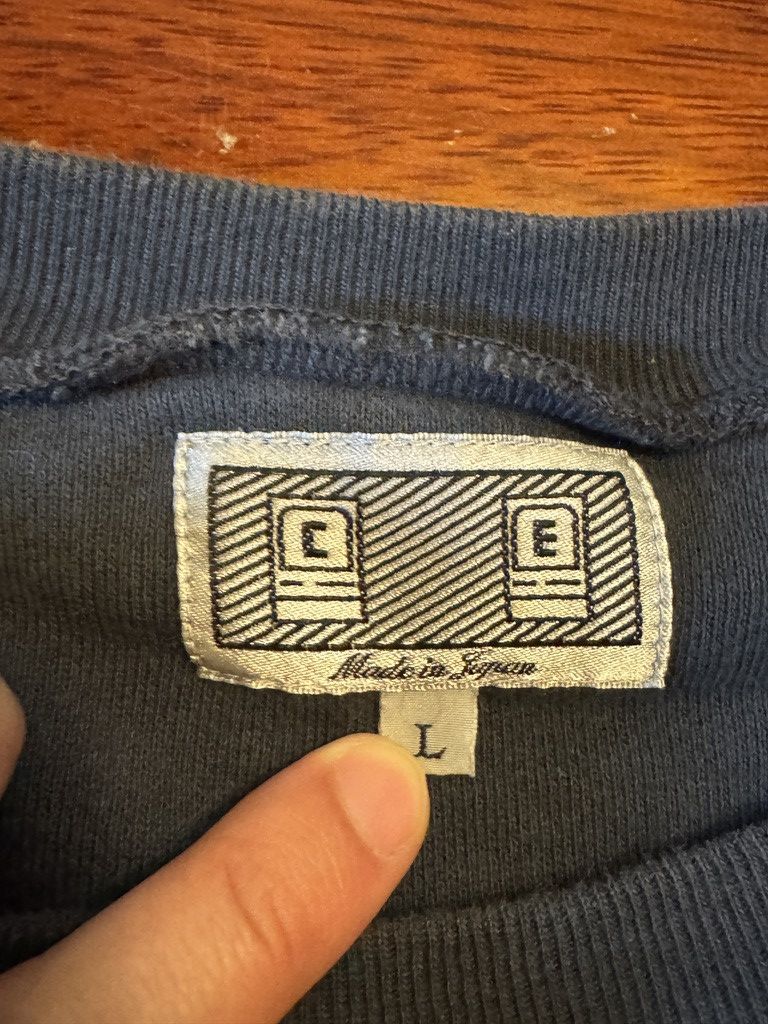 Cav Empt cav empt overdye double face crew Size US L / EU 52-54 / 3 - 4 Thumbnail