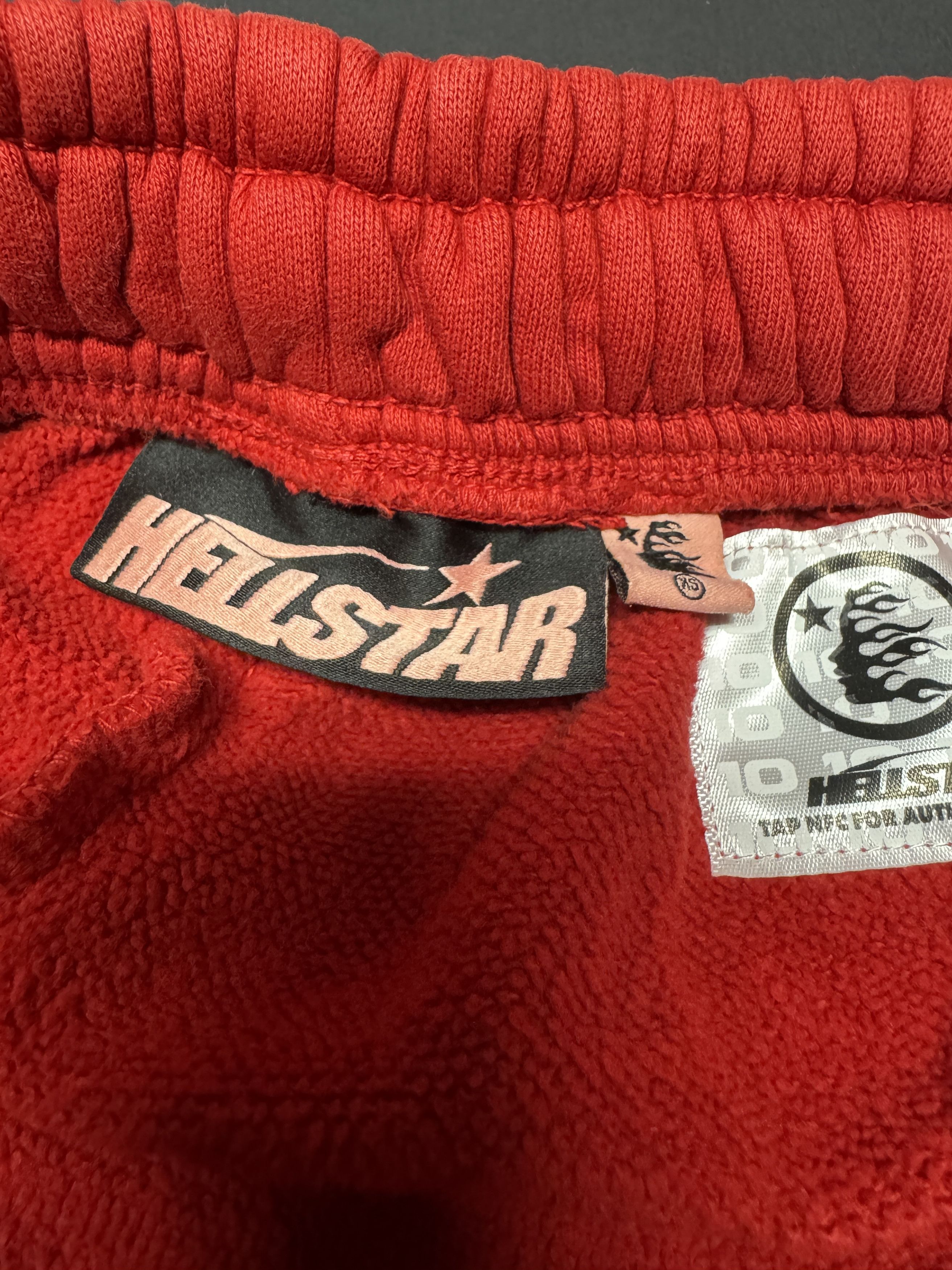 HELLSTAR Hellstar Flame Shorts Red/White CAP 10 Size US 28 / EU 44 - 4 Thumbnail