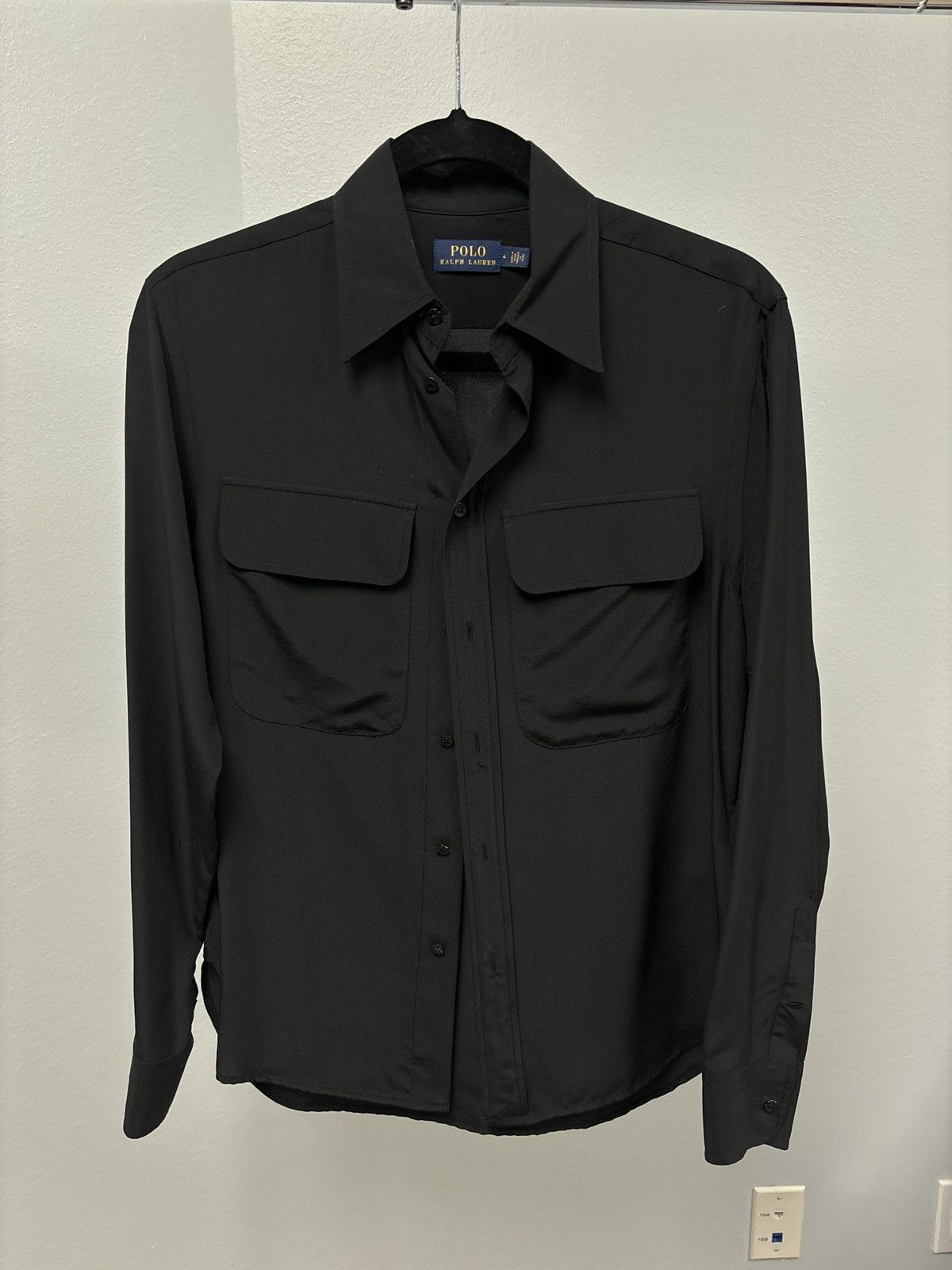 image of Ralph Laurent Womens's Blouse in Black, Women's (Size Small)