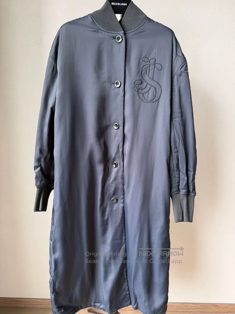 Jil Sander Jil Sander size 34 Dark Gray Long Jacket Size S / US 4 / IT 40 - 1 Thumbnail