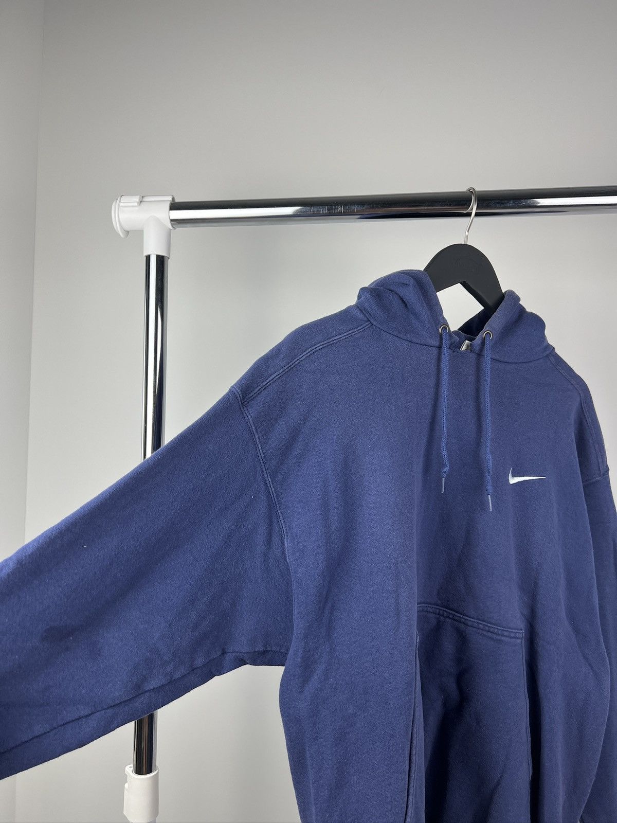 Nike True 90s Vintage Nike Hoodie Faded Blue Made in USA Size US M / EU 48-50 / 2 - 3 Thumbnail