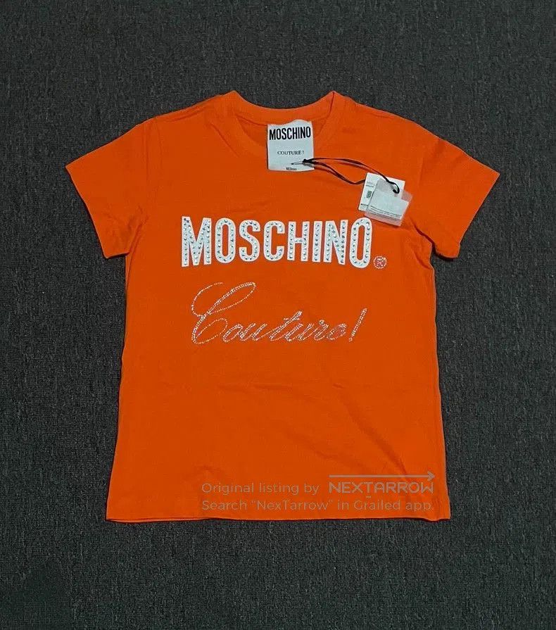 Moschino Moschino Women's Embellished Orange T. Size US XS / EU 42 / 0 - 1 Thumbnail
