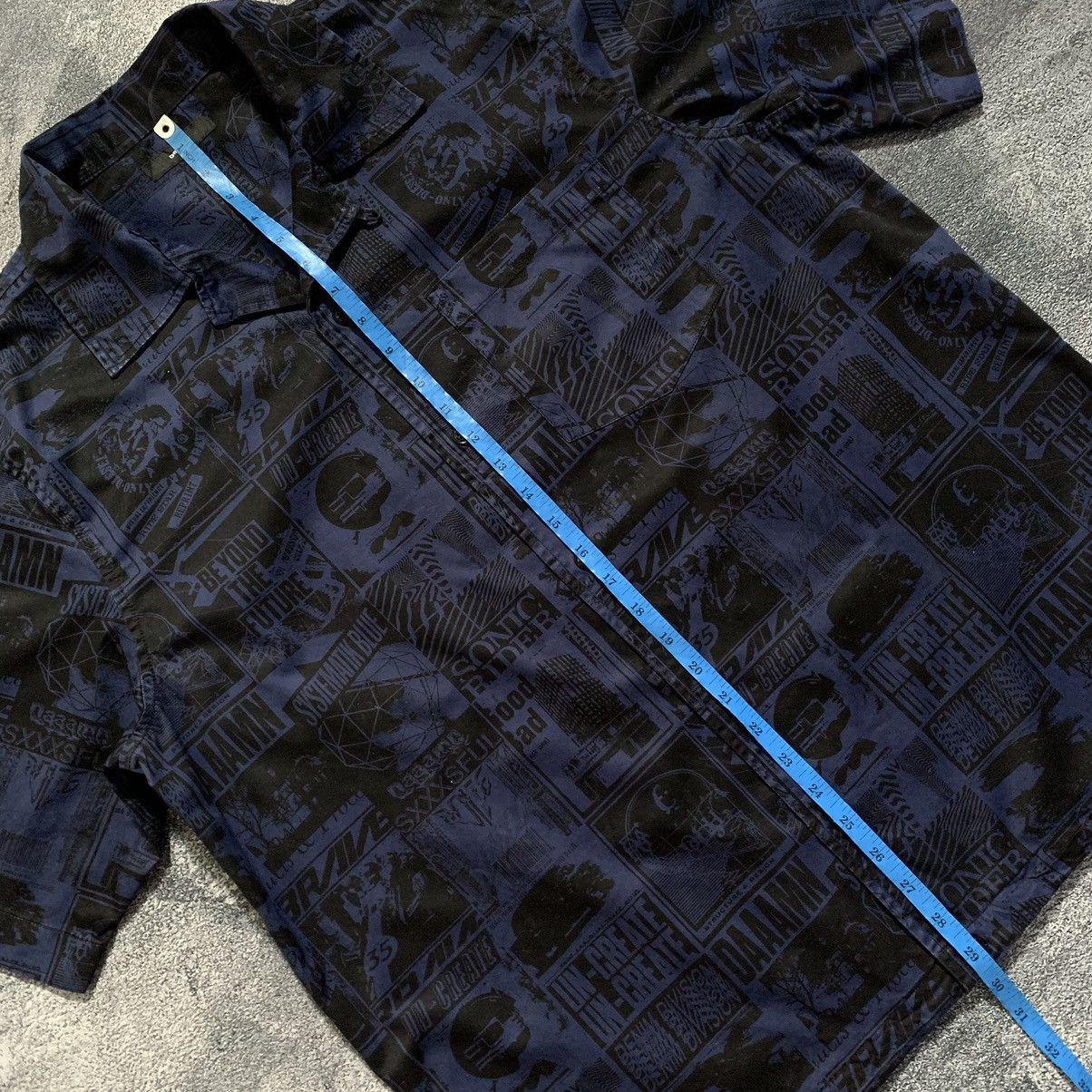 Diesel × Diesel Black Gold 🔥RARE🔥Diesel All over print Shirt Size US L / EU 52-54 / 3 - 11 Thumbnail