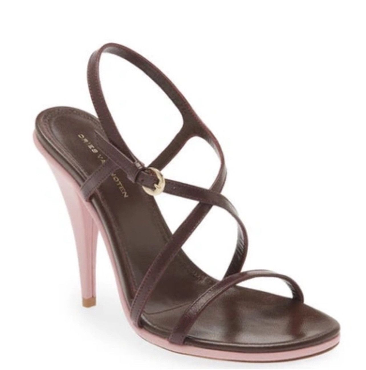 Dries Van Noten Dries Van Noten two-toned strappy heeled sandal Size US 10 / IT 40 - 1 Thumbnail