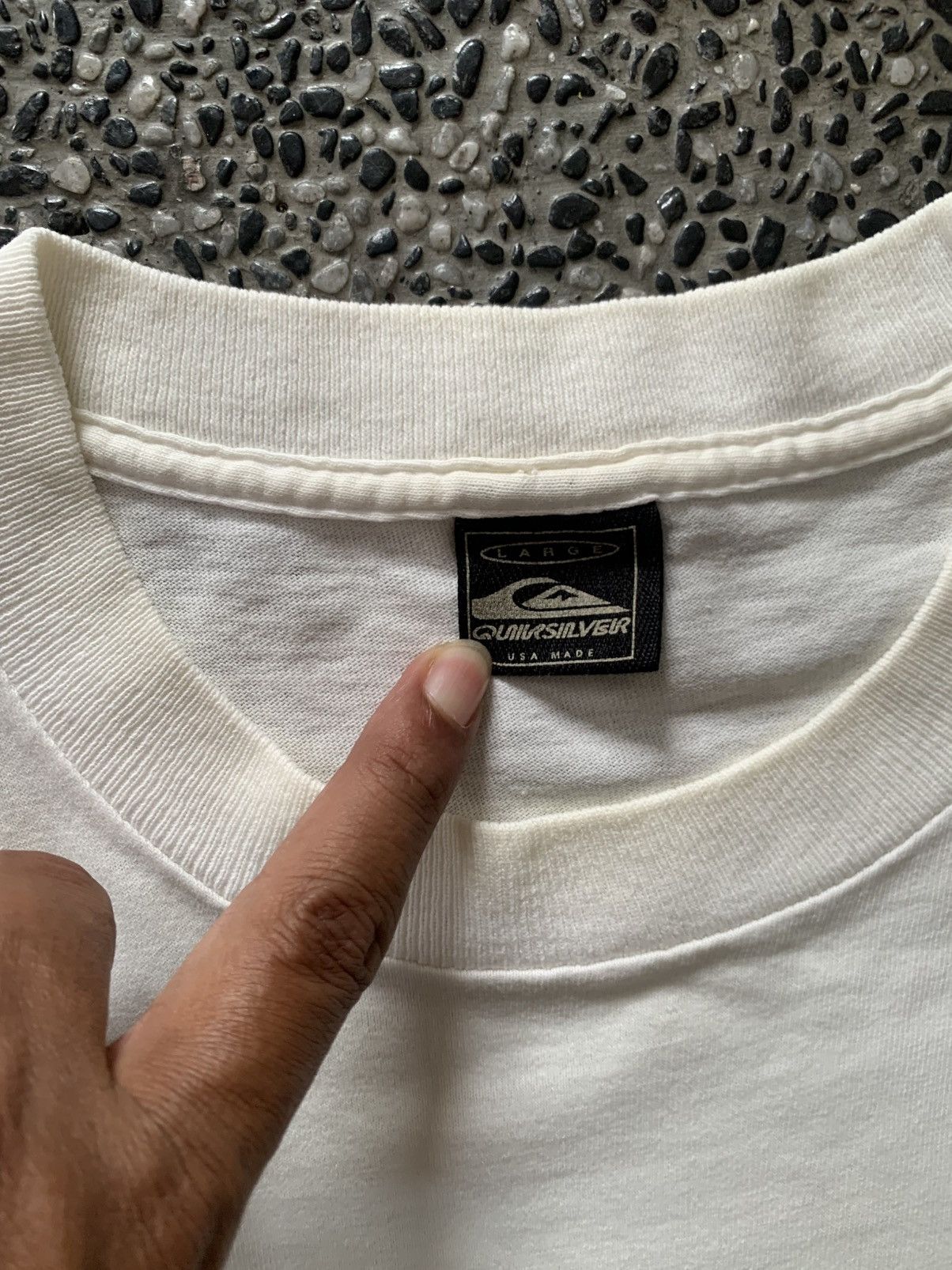 Quiksilver Vintage 90s Quiksilver Surf / Surfing T shirt Size US L / EU 52-54 / 3 - 7 Thumbnail