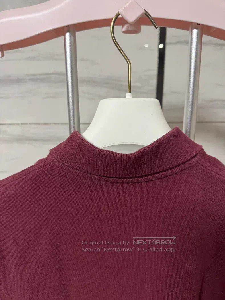 Loewe Loewe Burgundy polo shirt short-sleeve, soft to the touch, Size US M / EU 48-50 / 2 - 8 Thumbnail