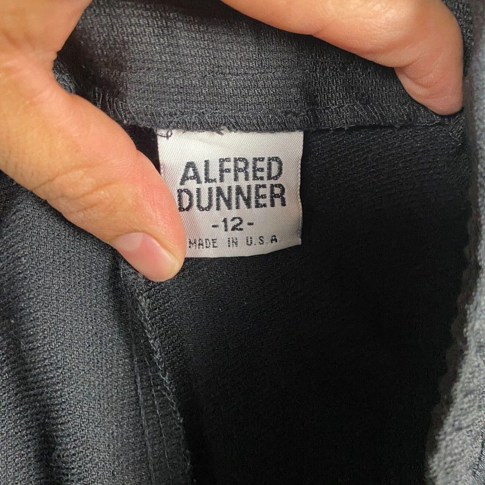 Other Alfred Dunner Trousers Pants Women's Size 12 Black Adults Size 34" / US 12 / IT 48 - 8 Thumbnail