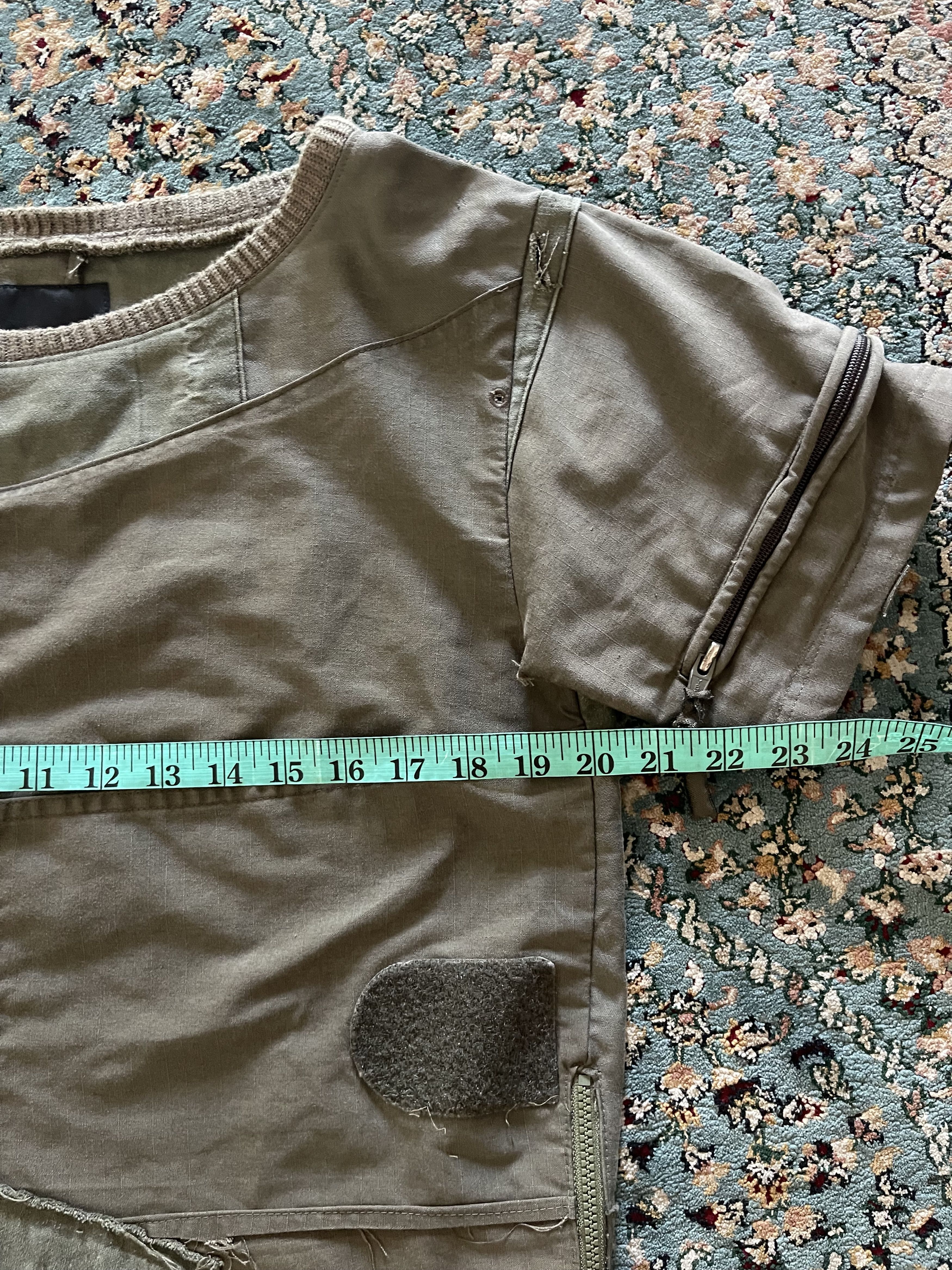 GOA Pascal Marie Reconstruct Army Distressed Style Size US L / EU 52-54 / 3 - 7 Thumbnail