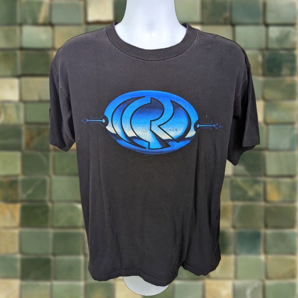 Vintage VINTAGE Collin Raye Mens Tour T Shirt 1996 Country Size L Black 100% Cotton Short Sleeve Round Neck Graphic Tee Mens 90s Tour Network Size US L / EU 52-54 / 3 - 1 Thumbnail