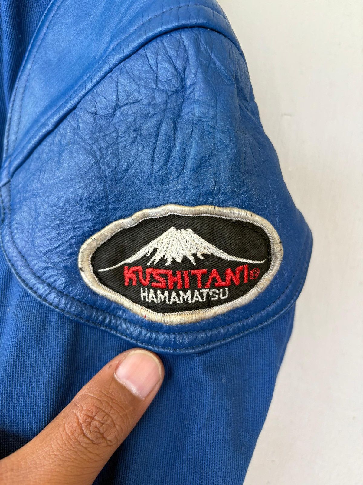 Sports Specialties Vintage Kushitani Cropped Jacket Leather Padding Design Size US S / EU 44-46 / 1 - 9 Thumbnail