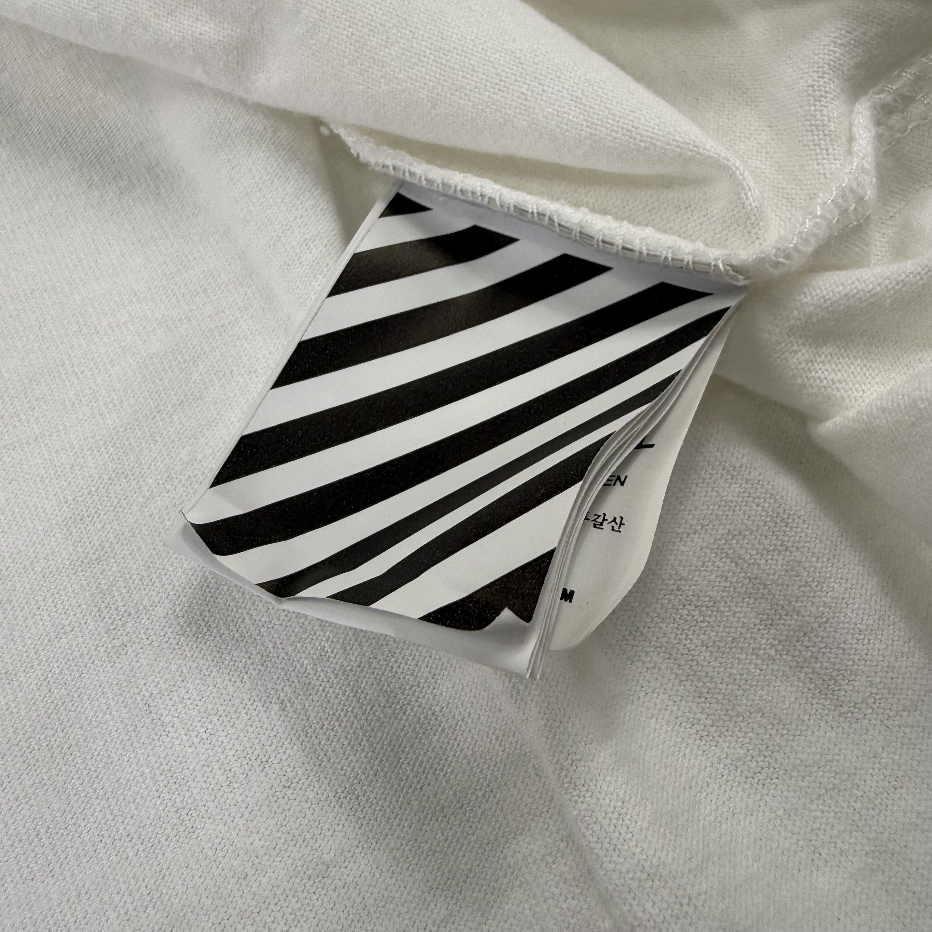 Off-White Off-White Cabin Baggage Long Sleeve T-Shirt White Mens XL Size US XL / EU 56 / 4 - 7 Thumbnail