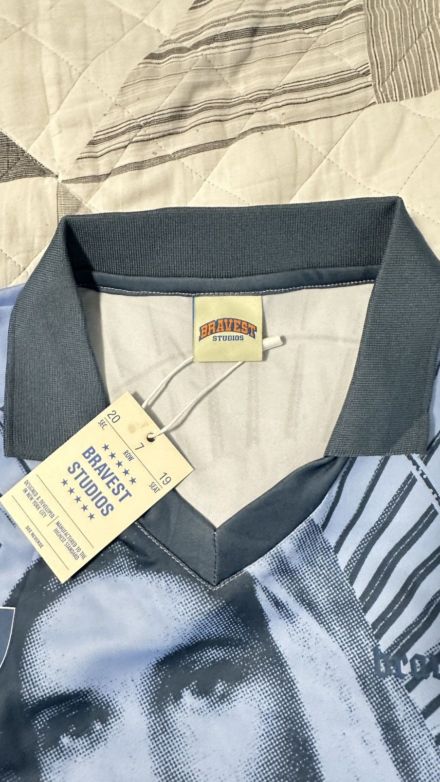 Bravest Studios Bravest Studios Blue Mary Jersey Size US XL / EU 56 / 4 - 4 Thumbnail