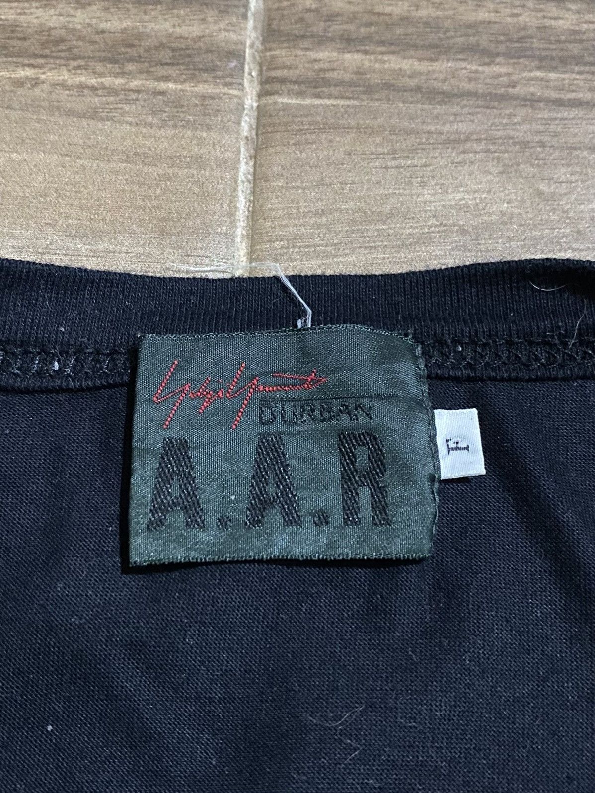 Y's × Yohji Yamamoto VINTAGE YOHJI YAMAMOTO SHORT TSHIRT Size US S / EU 44-46 / 1 - 4 Thumbnail