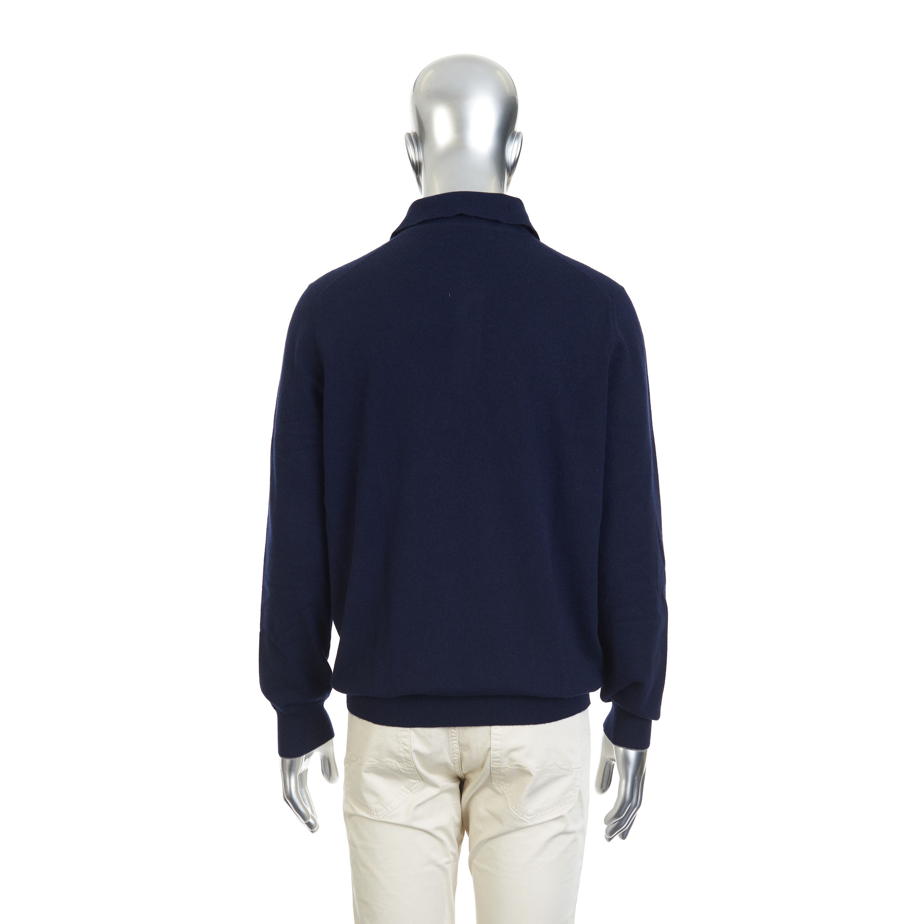 Brunello Cucinelli Knit Polo Shirt In Cashmere Size US L / EU 52-54 / 3 - 6 Thumbnail