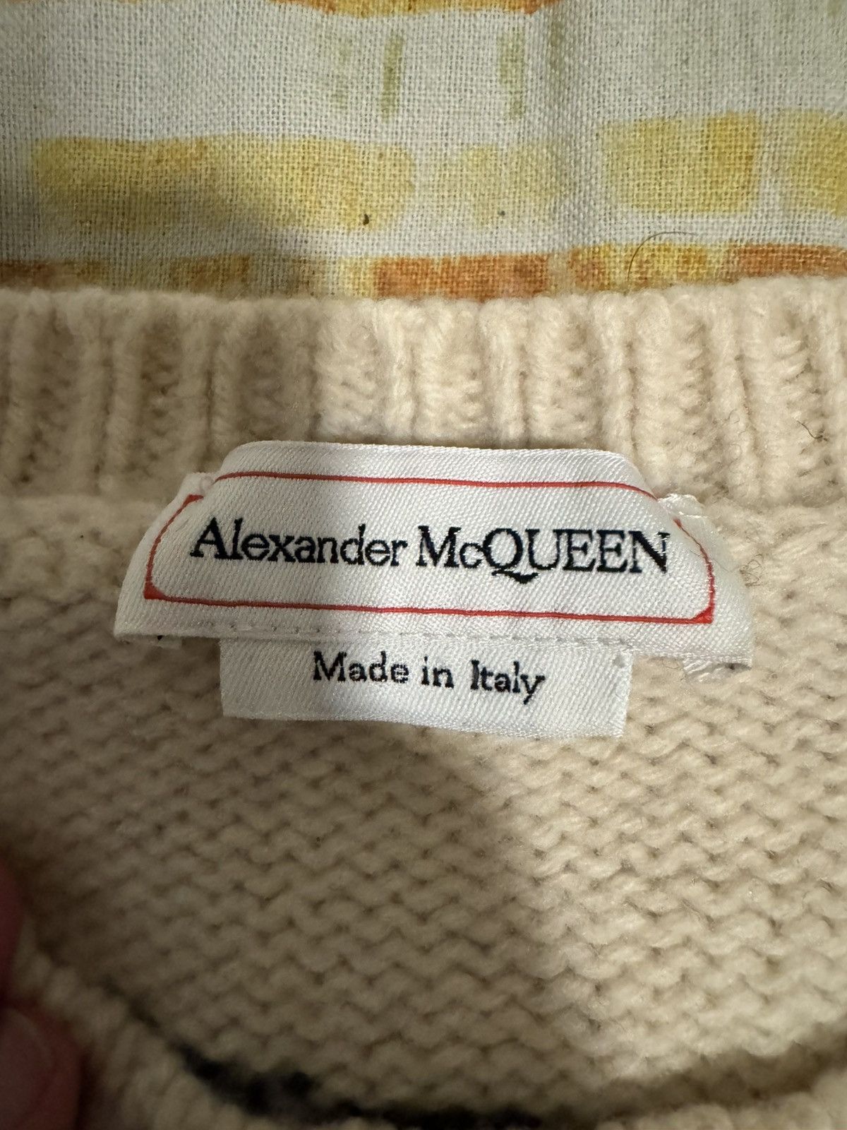 Alexander McQueen Alexander McQueen Skull Sweater Size US L / EU 52-54 / 3 - 3 Thumbnail