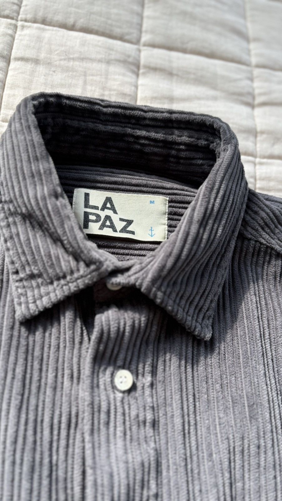 La Paz La Paz Corduroy Carvalho Long Sleeve Shirt Size US M / EU 48-50 / 2 - 2 Thumbnail