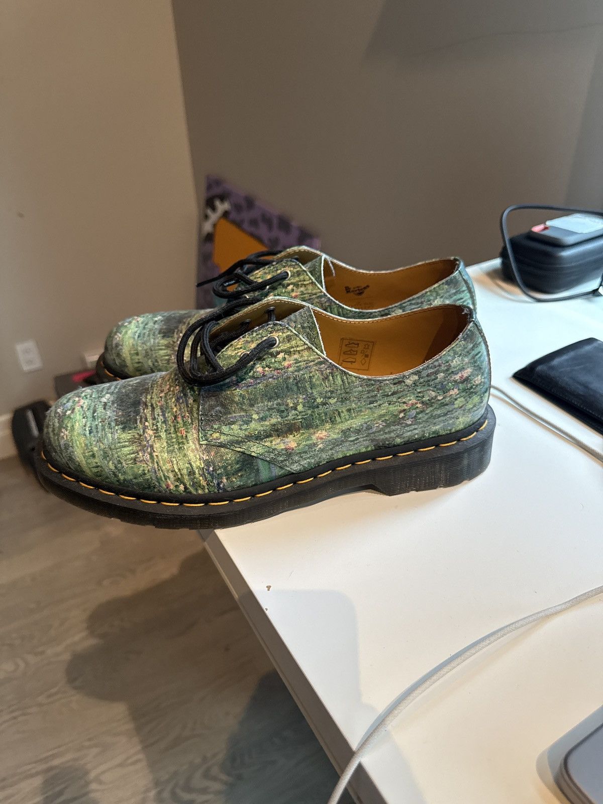 Dr. Martens 1461 The National Gallery Monet Oxford Dr Martens Size US 11 / EU 44 - 3 Thumbnail