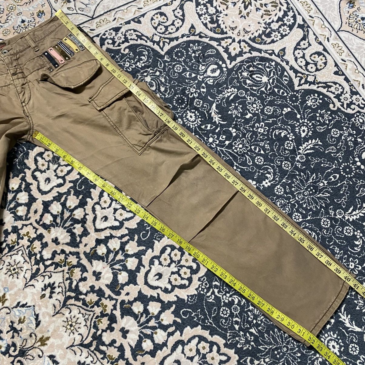 JACKROSE JACK ROSE Double Waist Cargo Pants Distressed Size US 32 / EU 48 - 21 Thumbnail