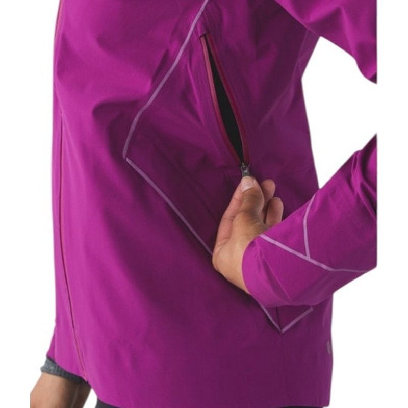 Other Lululemon Regal Plum Water Wind Resistant Hooded Jacket Size M / US 6-8 / IT 42-44 - 5 Thumbnail