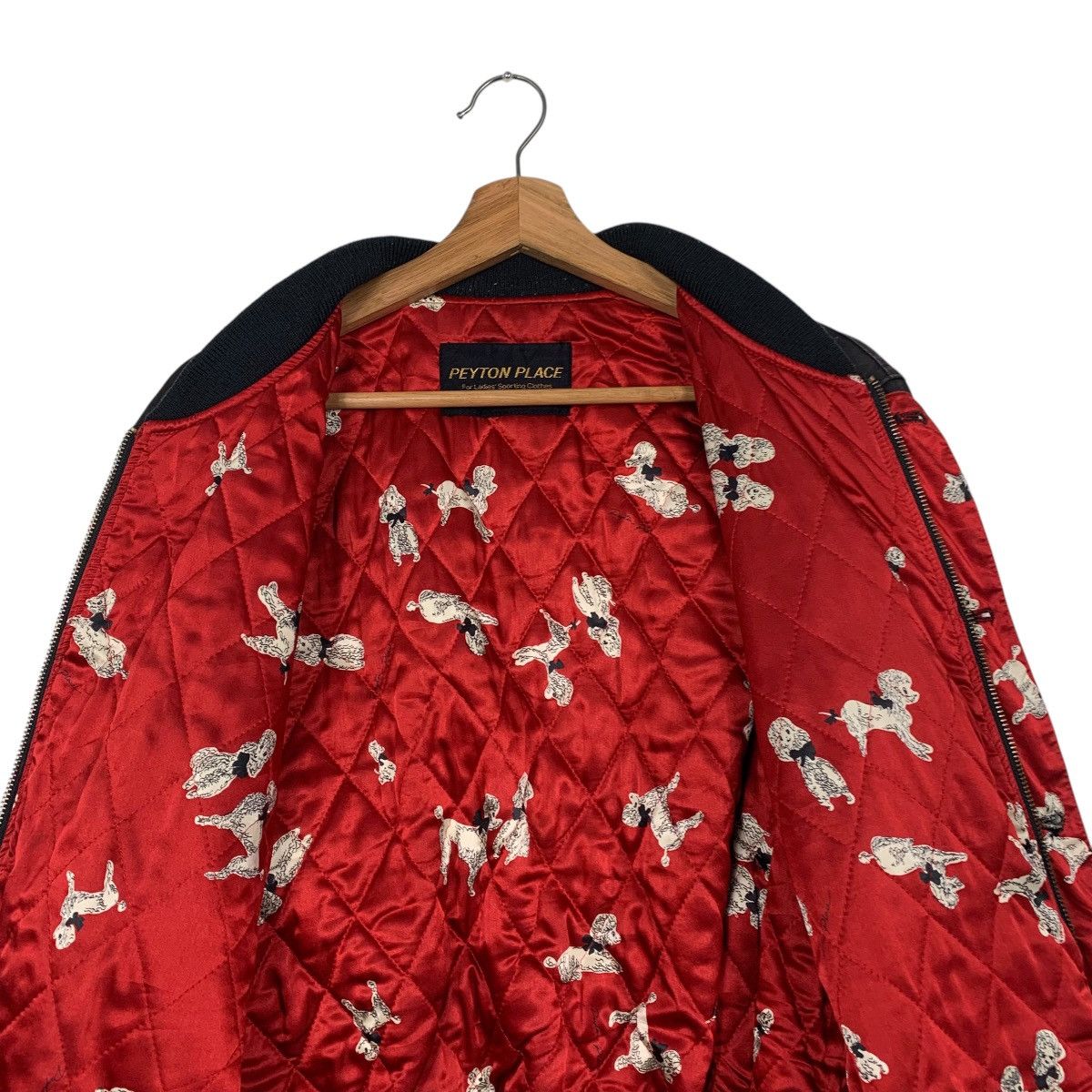 Japanese Brand Peyton Place Bomber Jacket Size M / US 6-8 / IT 42-44 - 12 Thumbnail