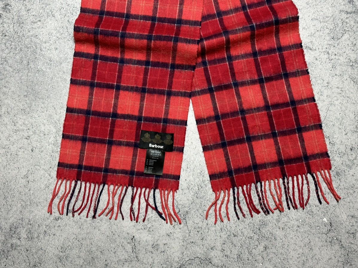 Barbour Barbour Lambswool Tartan Scarf Size ONE SIZE - 3 Thumbnail