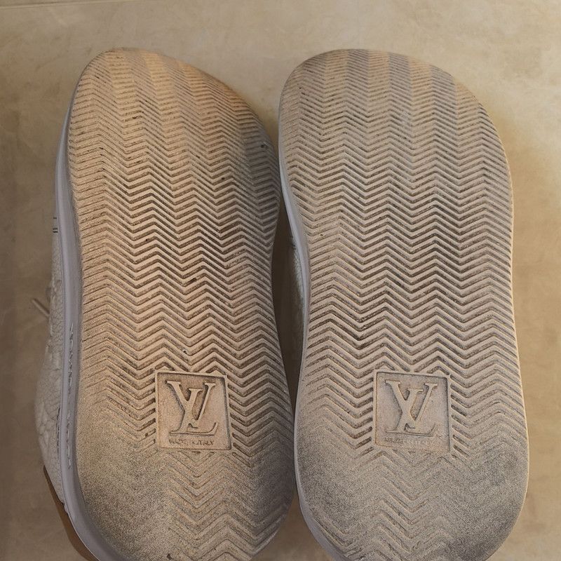 Other Louis Vuitton Beverly Hills Leather Sneakers in White - Size US 9 / EU 42 - 4 Thumbnail