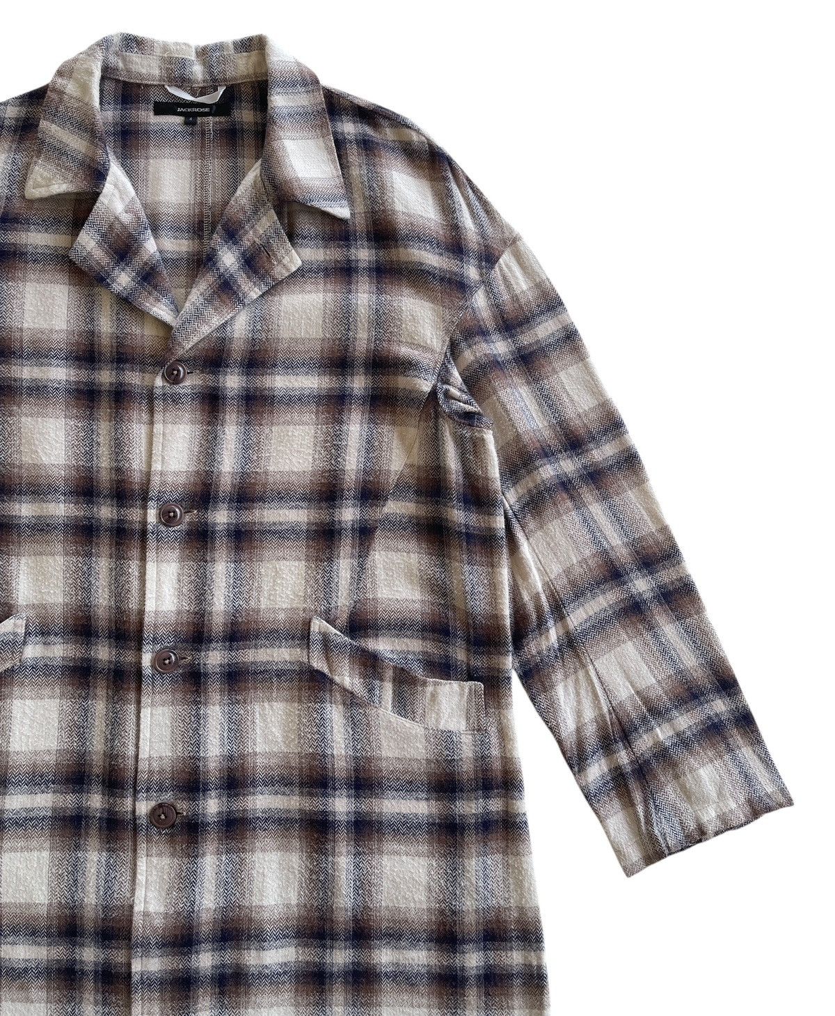 JACKROSE Jackrose Checked Flannel Coat Size US L / EU 52-54 / 3 - 5 Thumbnail