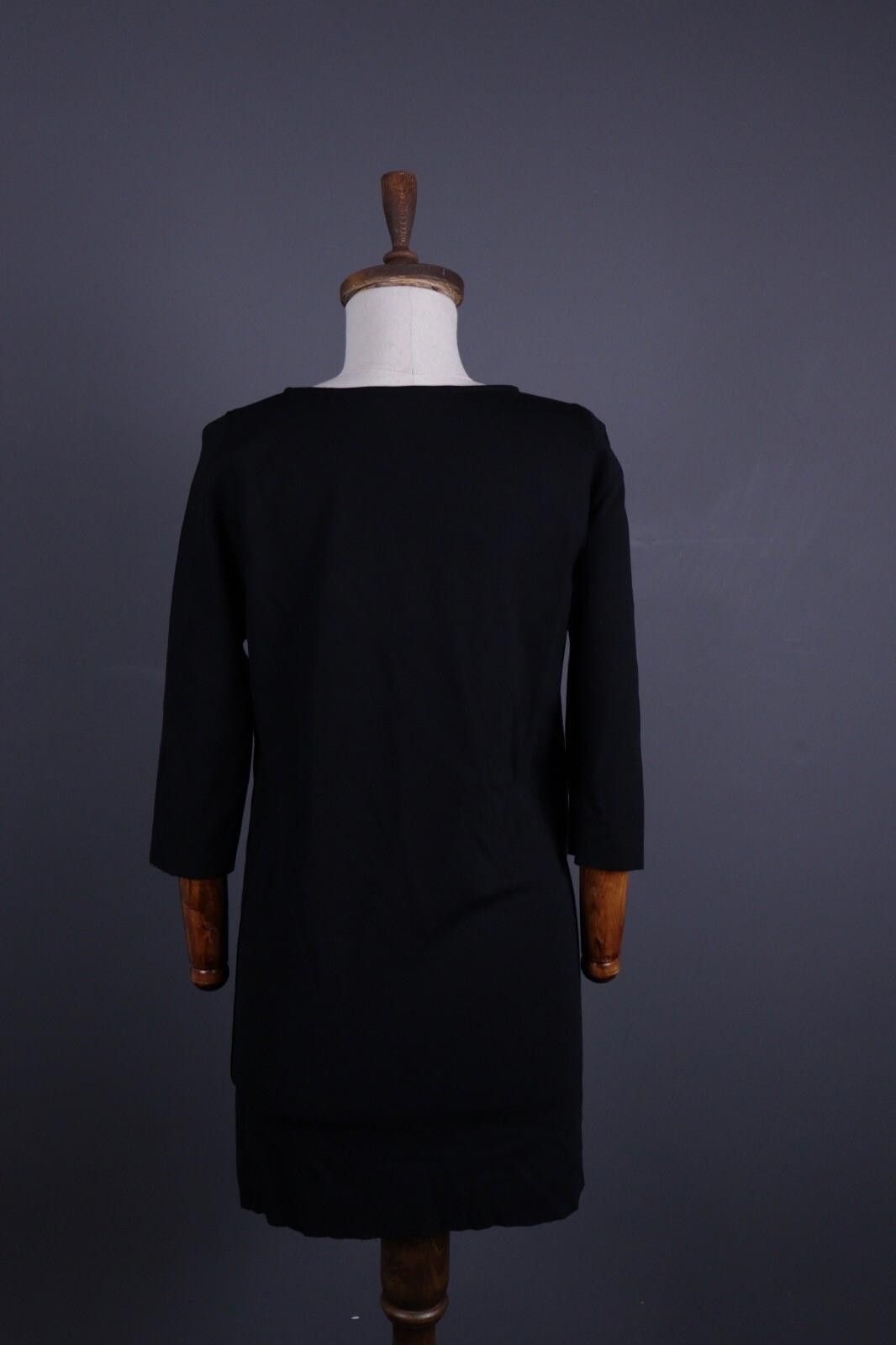 Harris Wharf London HARRIS WHARF LONDON Black 3/4 Sleeve Tunic Dress Size XS Size XS / US 0-2 / IT 36-38 - 6 Thumbnail