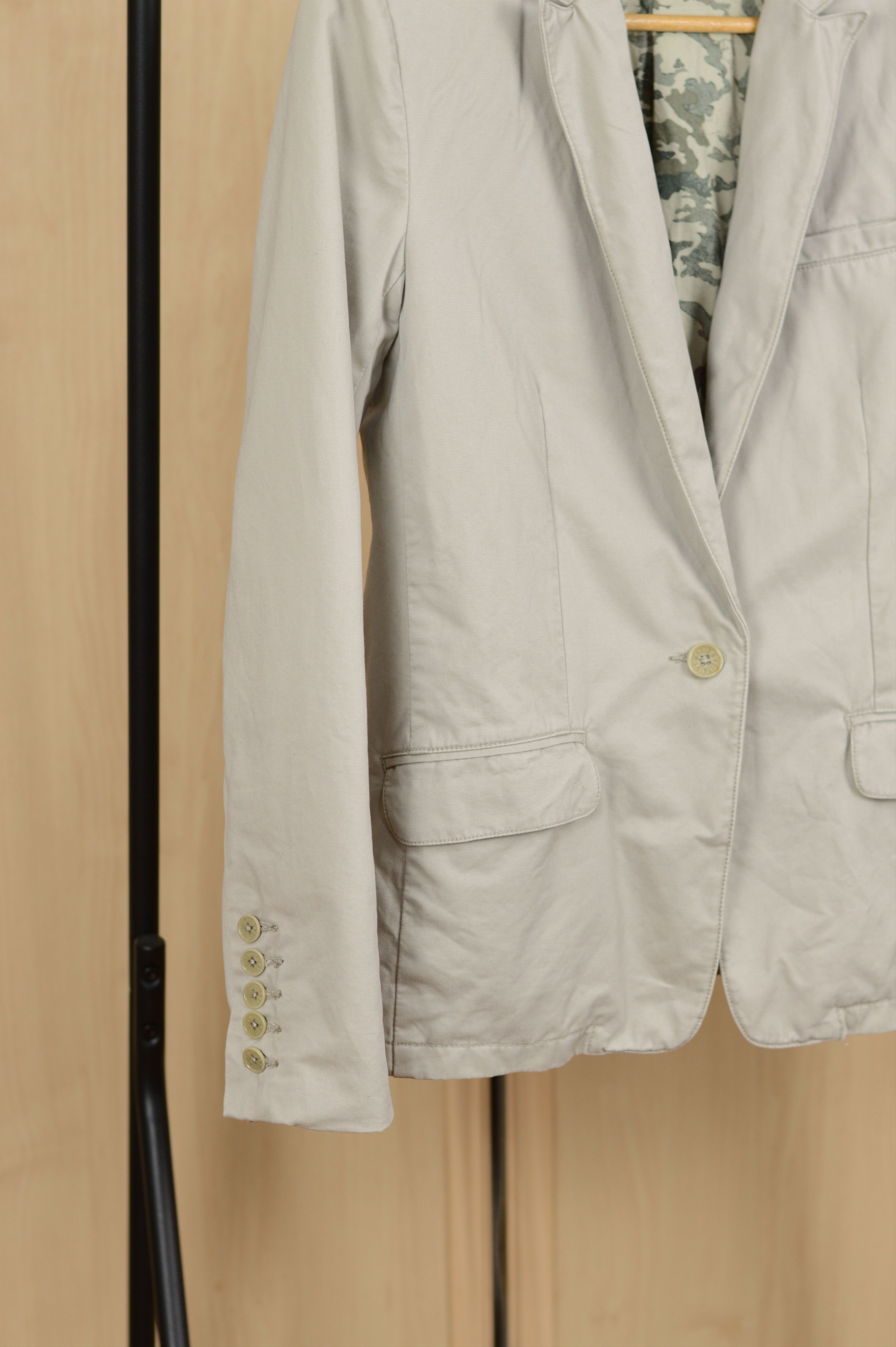 Zadig & Voltaire Zadig Voltaire Single Buttin Club Cotton Blazer Size US M / EU 48-50 / 2 - 2 Thumbnail