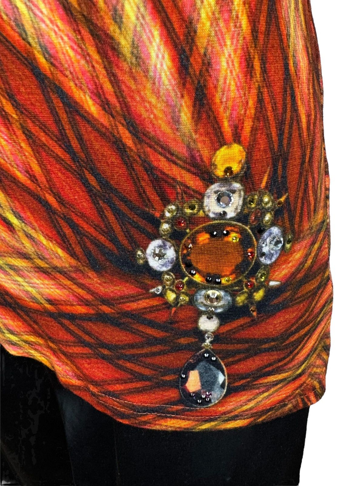 Other Tarun Tahiliani Printed Slip Top Emblished Viscose size S Size S / US 4 / IT 40 - 7 Thumbnail