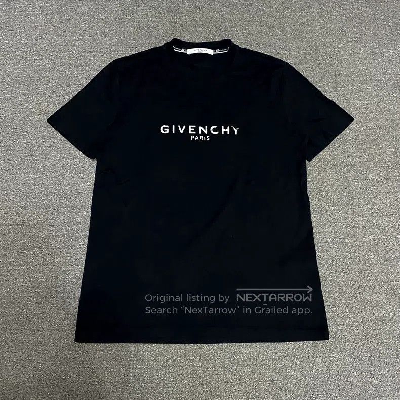 Givenchy Givenchy Destroy Logo Short Sleeve Size US M / EU 48-50 / 2 - 1 Thumbnail