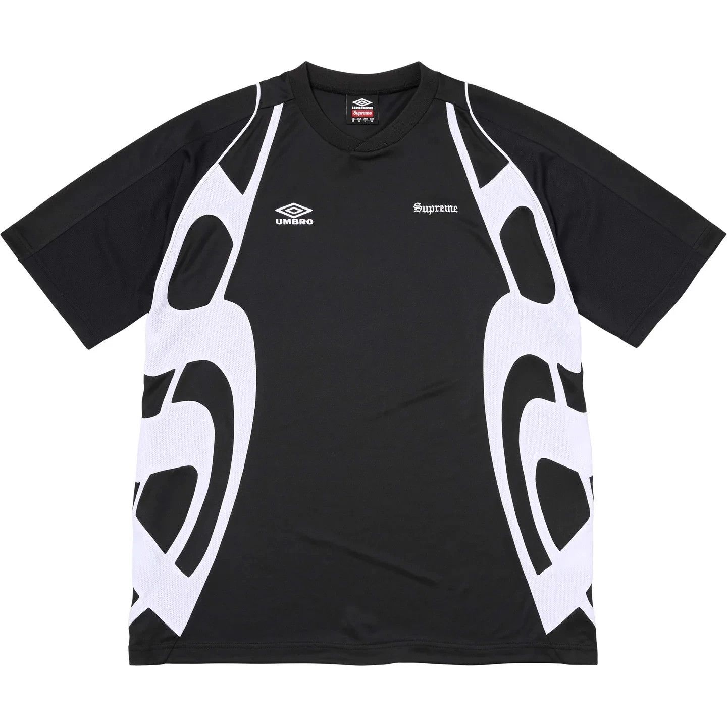 Supreme × Umbro Supreme SS26 Umbro Old English Soccer Jeresy Black Small Size US S / EU 44-46 / 1 - 4 Thumbnail