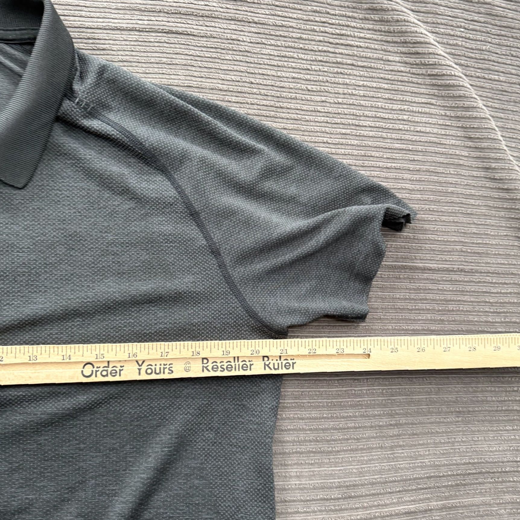Lululemon Lululemon Polo Shirt Mens Large Gray Movement Is Medicine Golf Activewear Shirt Size US L / EU 52-54 / 3 - 6 Thumbnail