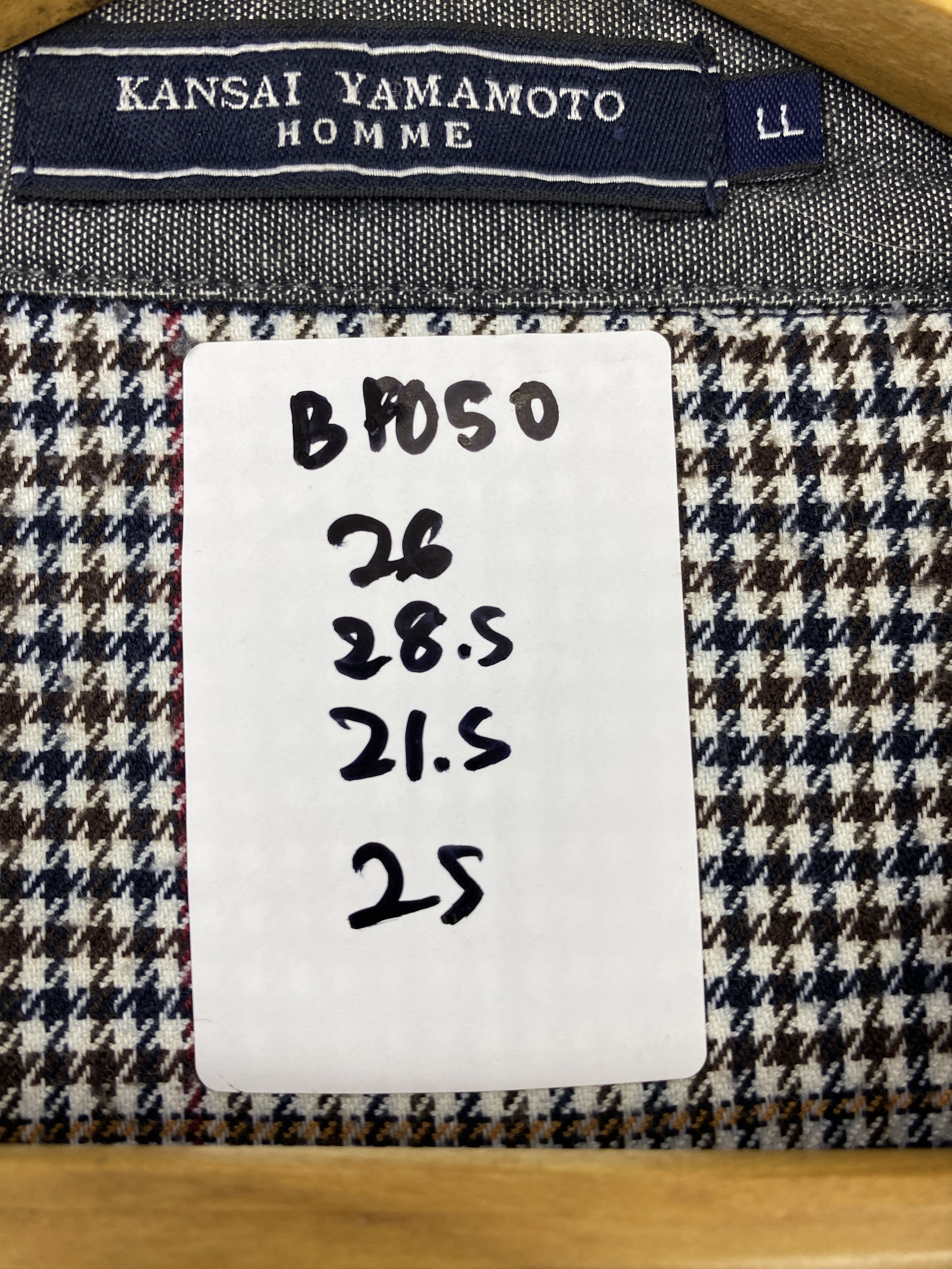 Kansai Yamamoto Vintage Kansai Yamamoto Homme Blue Polo Sweatshirt BP0050 Size US XL / EU 56 / 4 - 9 Thumbnail
