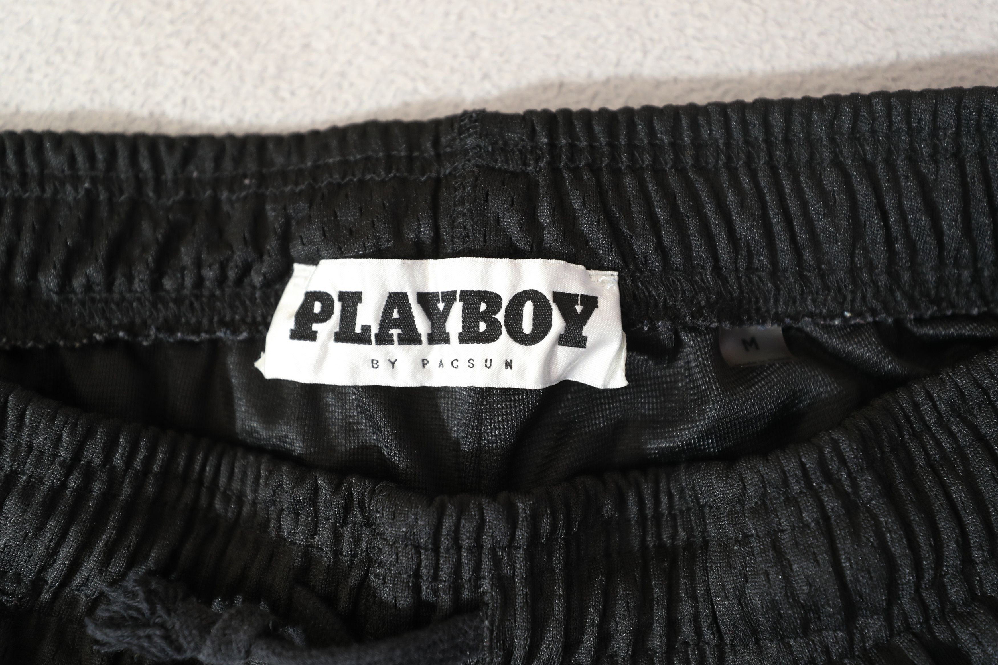 Pacsun × Playboy Playboy Mesh Gym Shorts (M) Size US 32 / EU 48 - 9 Thumbnail