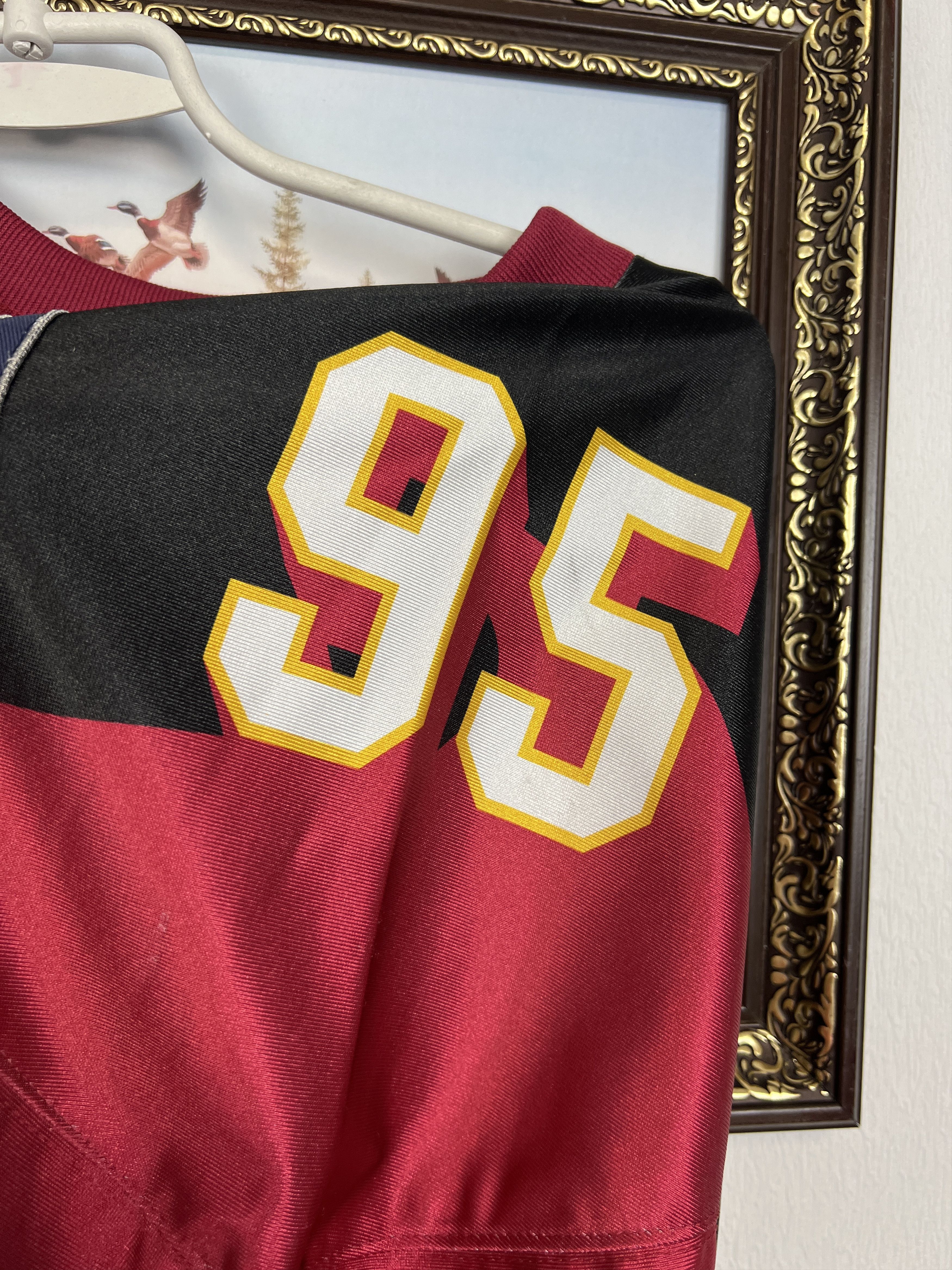 Reebok Vintage Rhein Fire World League WLF NFL Football Jersey Size US XL / EU 56 / 4 - 6 Thumbnail